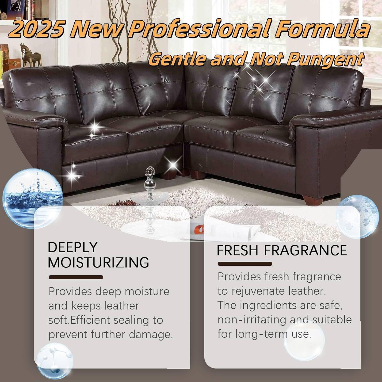 Kit de Reparación de Cuero Jughozu - Marrón, 130g, 11.8x10.9cm