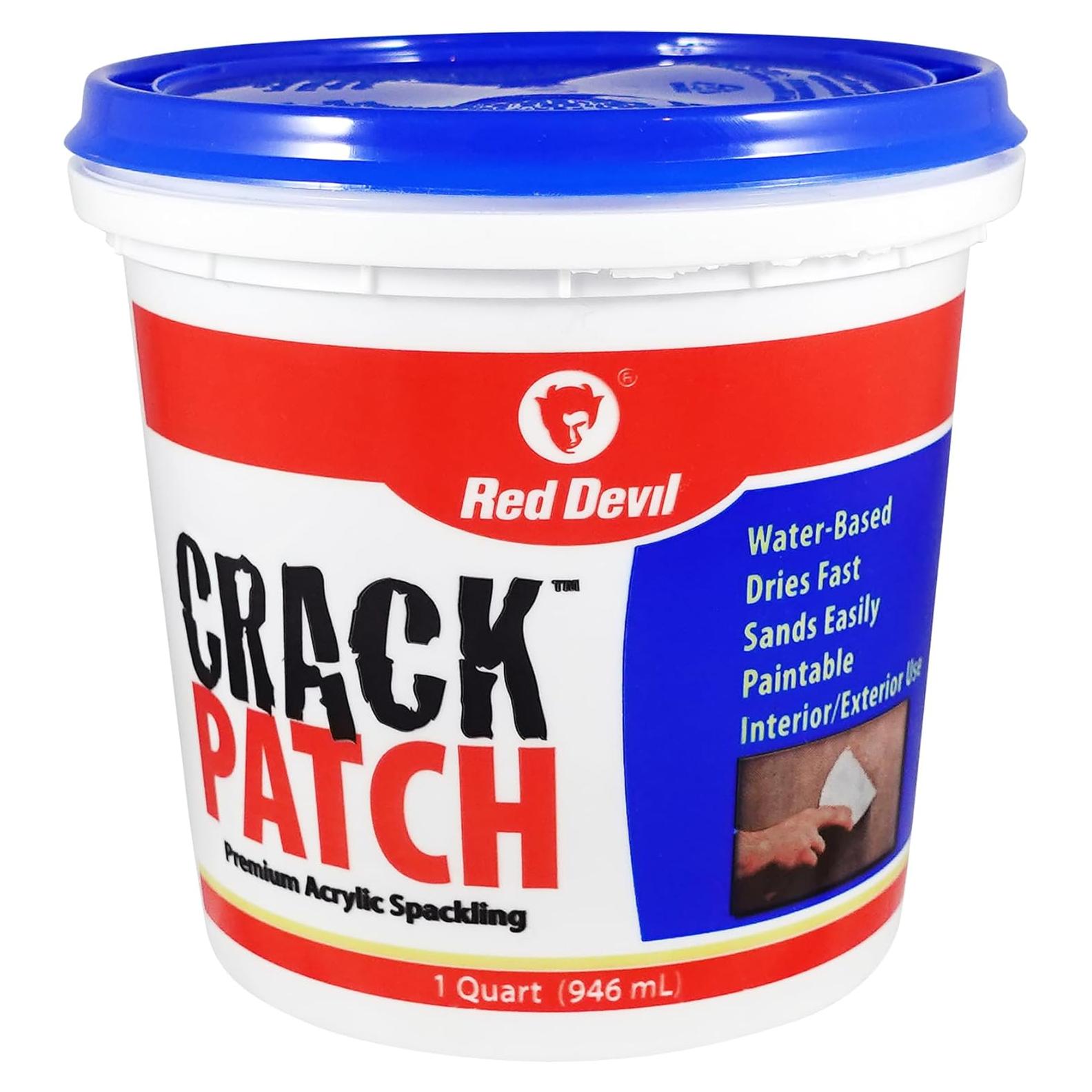 Parche para Grietas Acrílico Premium Red Devil 1 Galón Blanco