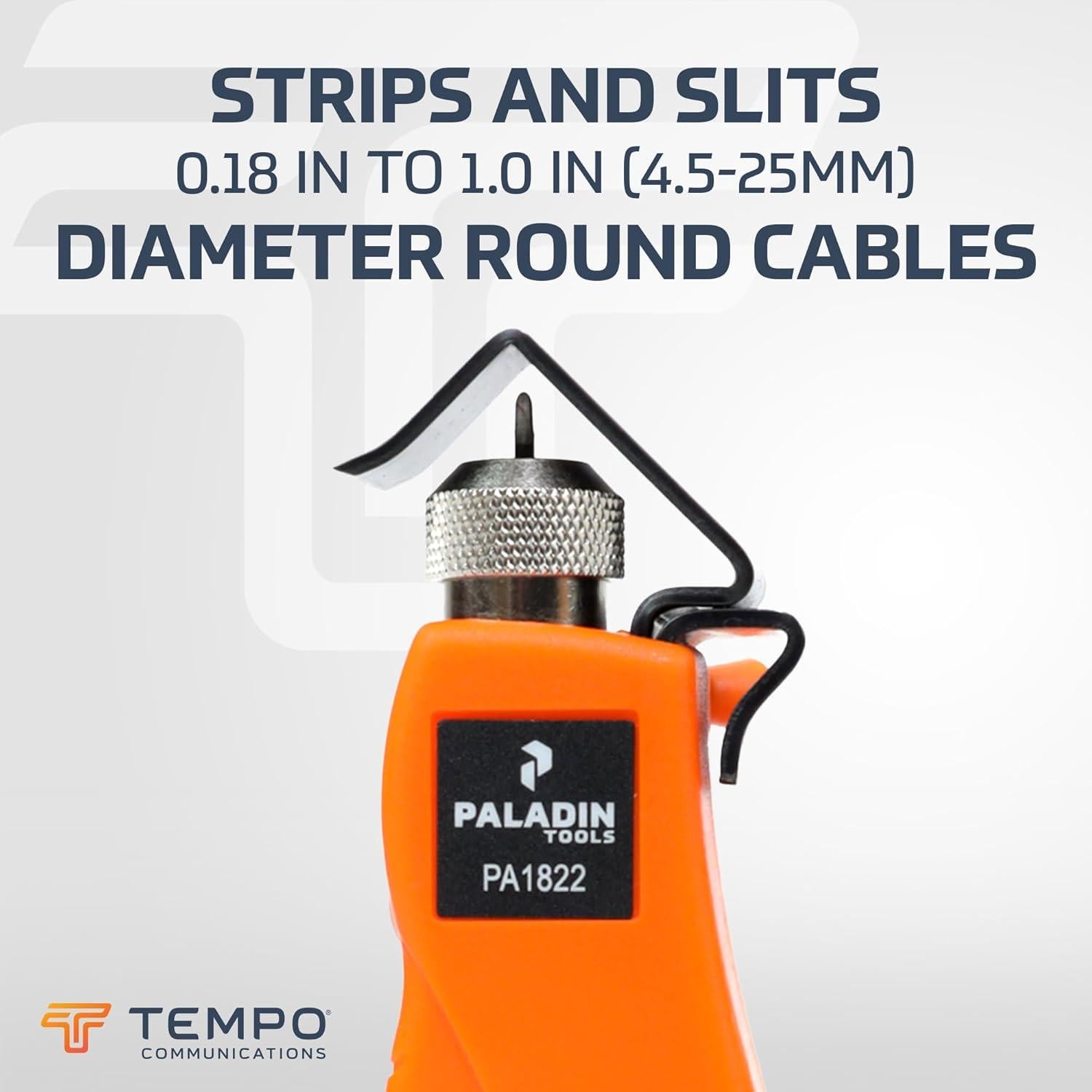 Desforradora de Cable Redondo Paladin Tools PA1822 4.5-25 mm