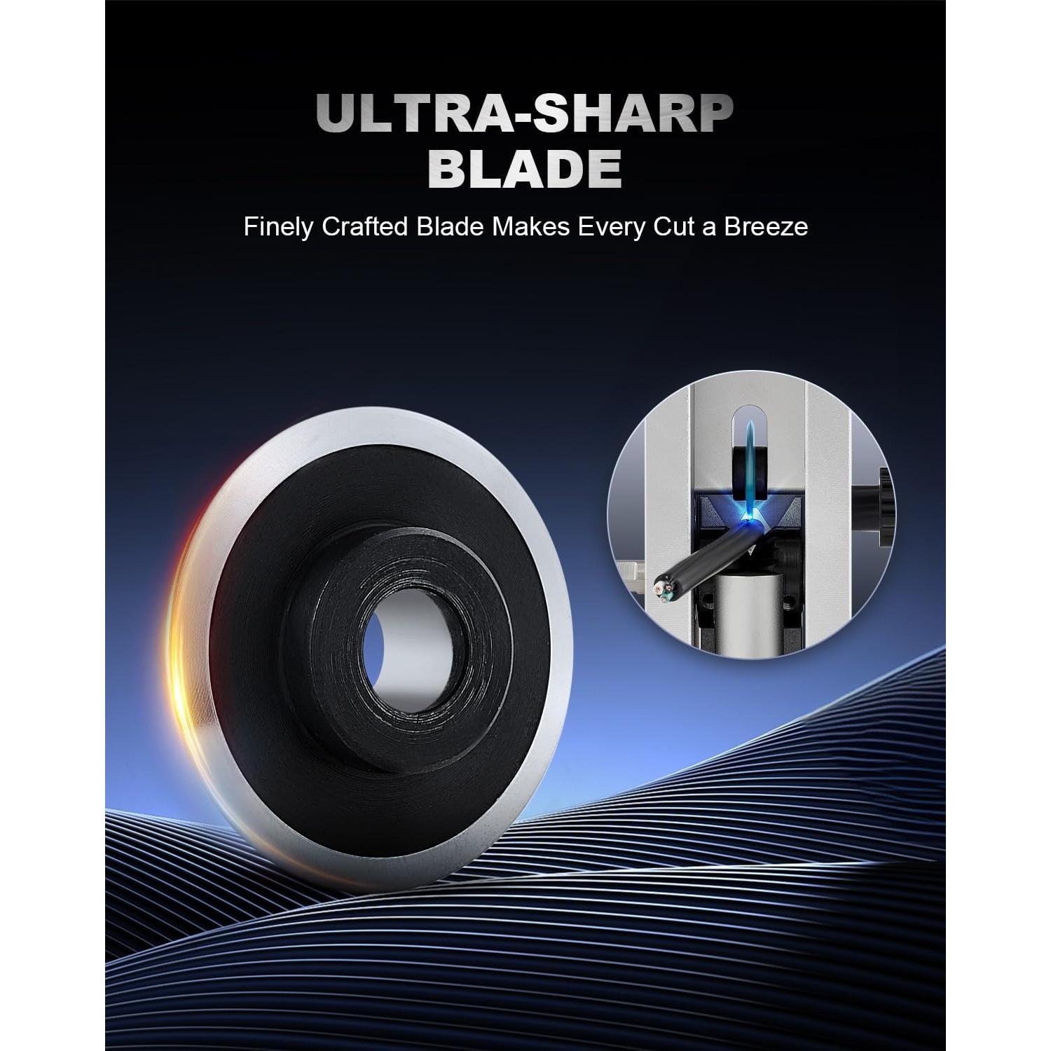 Cuchilla de Repuesto Creworks para Desforradora de Cables 3.3 cm