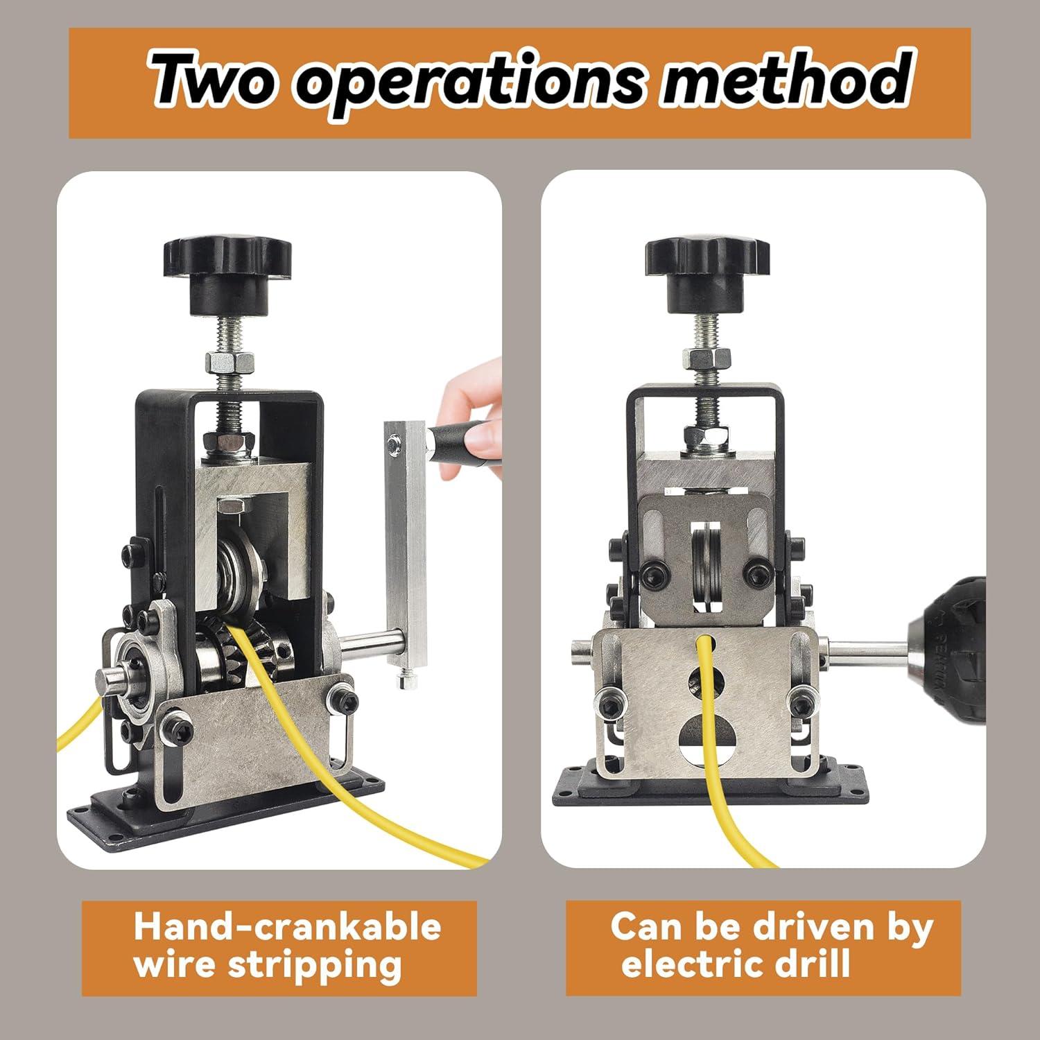 Desforradora Manual de Cables Ezebesta 1-20 mm Portátil