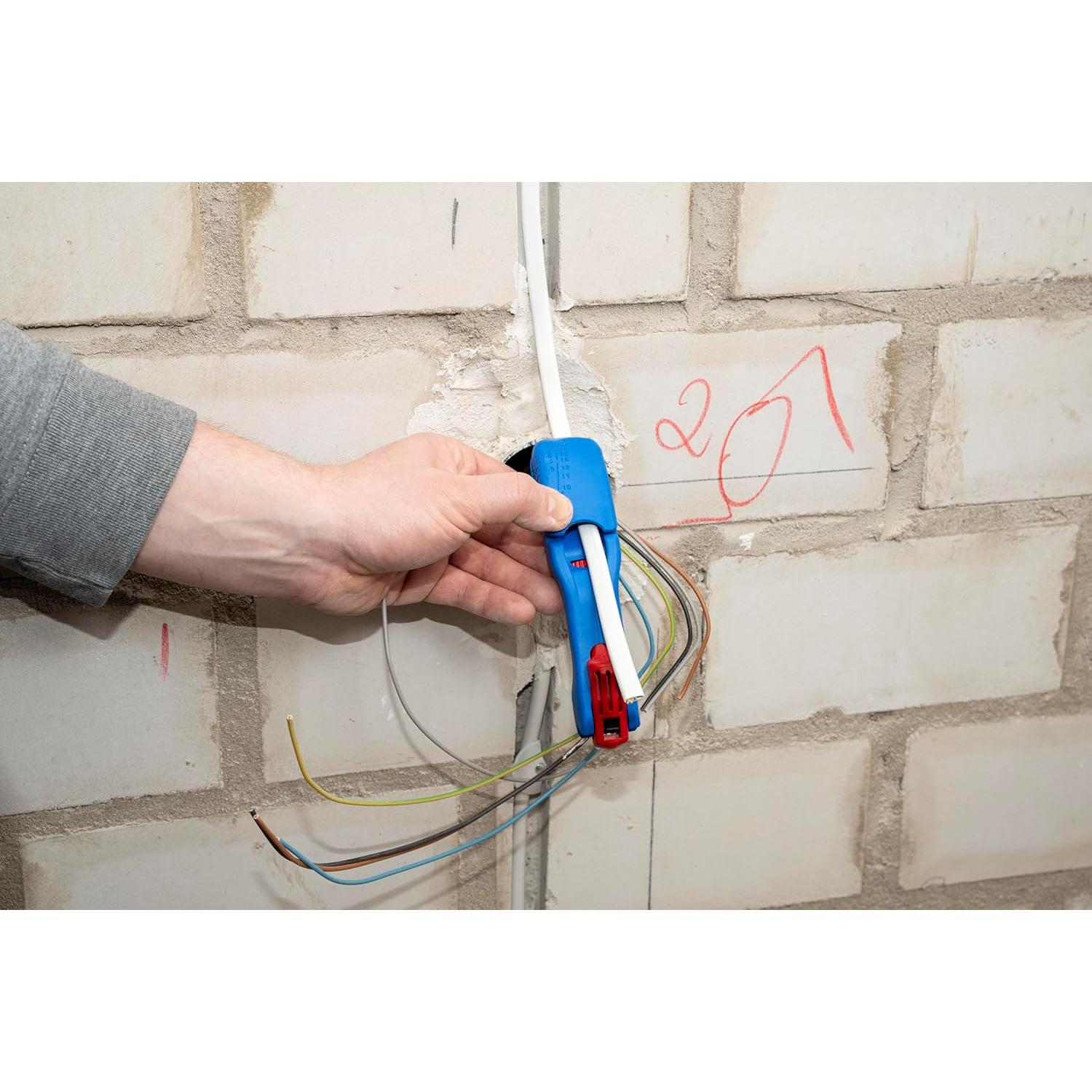 Destripador de Cables WEICON TOOLS 18 mm y 13 mm Ajustable