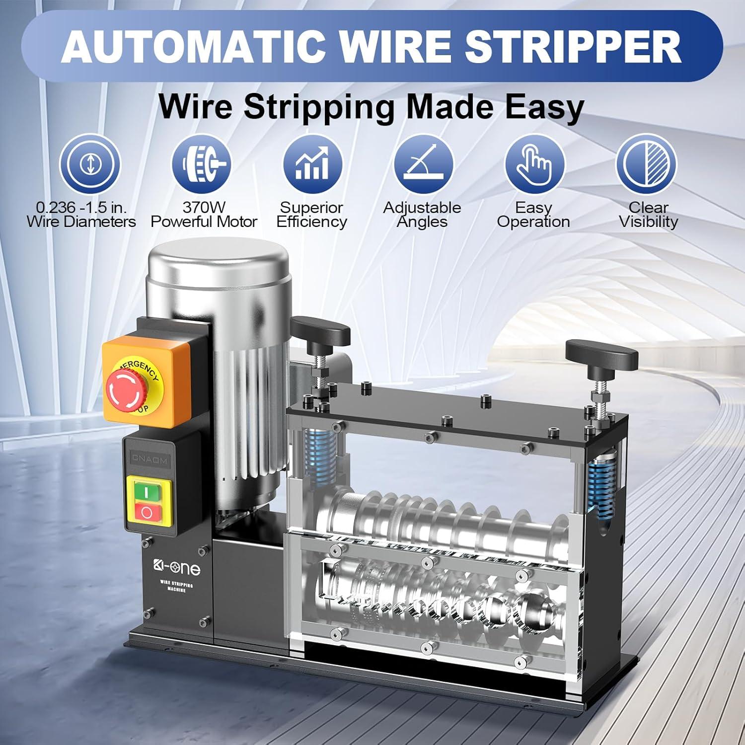 Desforradora Automática de Cables KOONE 550W 11 Canales