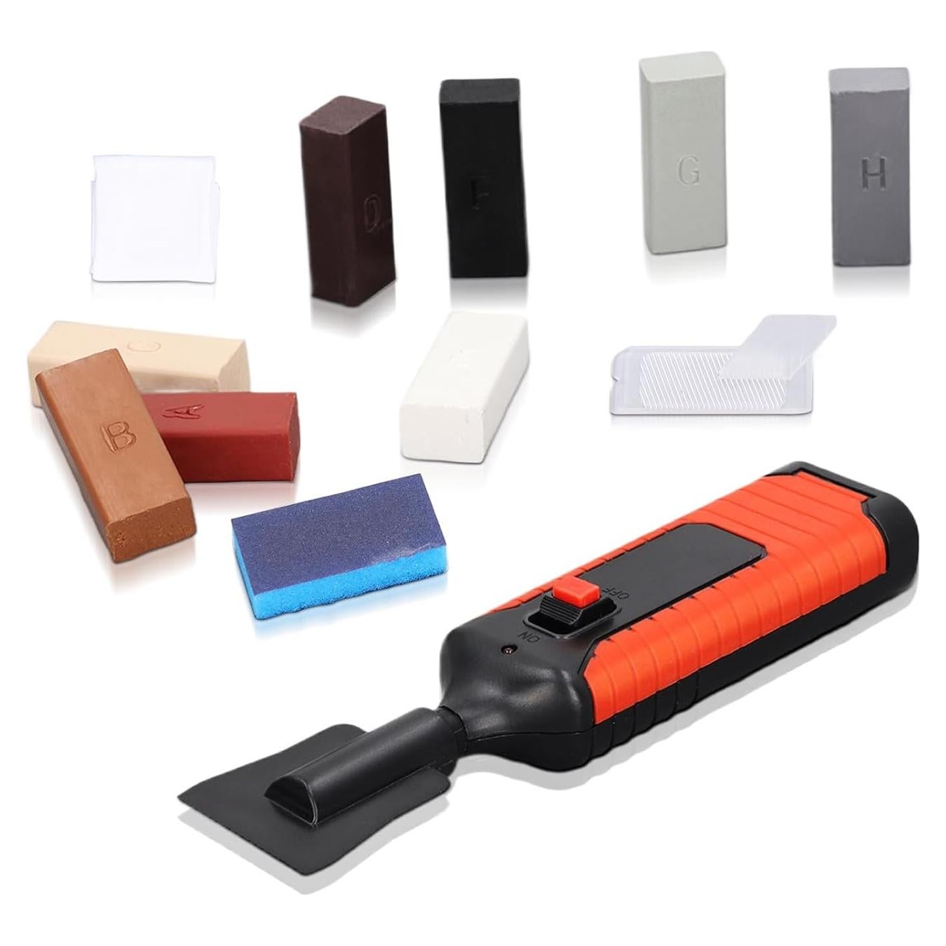 Kit de Reparación de Azulejos Fafeicy - 8 Bloques de Cera y Lápiz Eléctrico