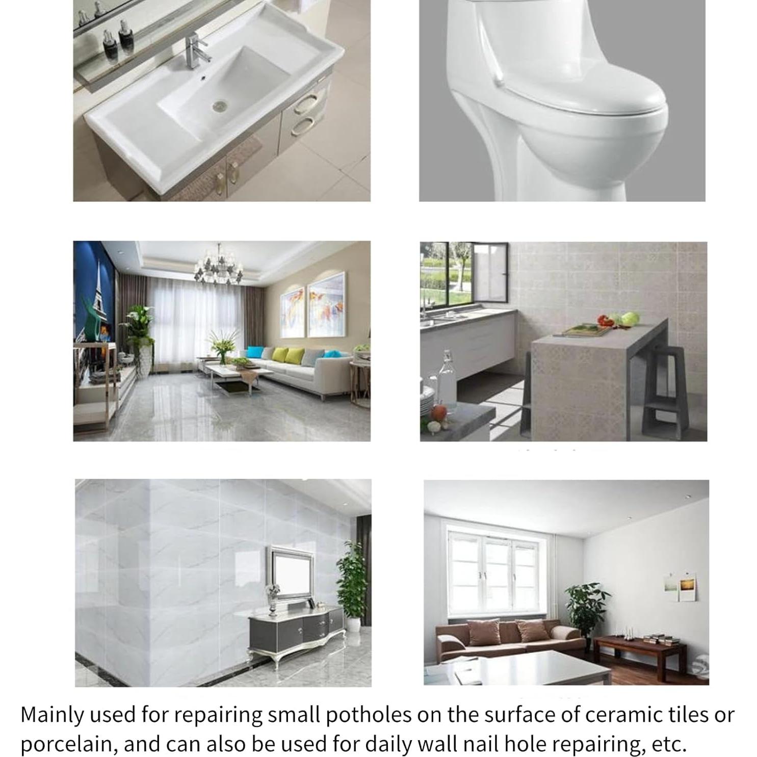 Kit de Reparación de Azulejos Fafeicy - 8 Bloques de Cera y Lápiz Eléctrico