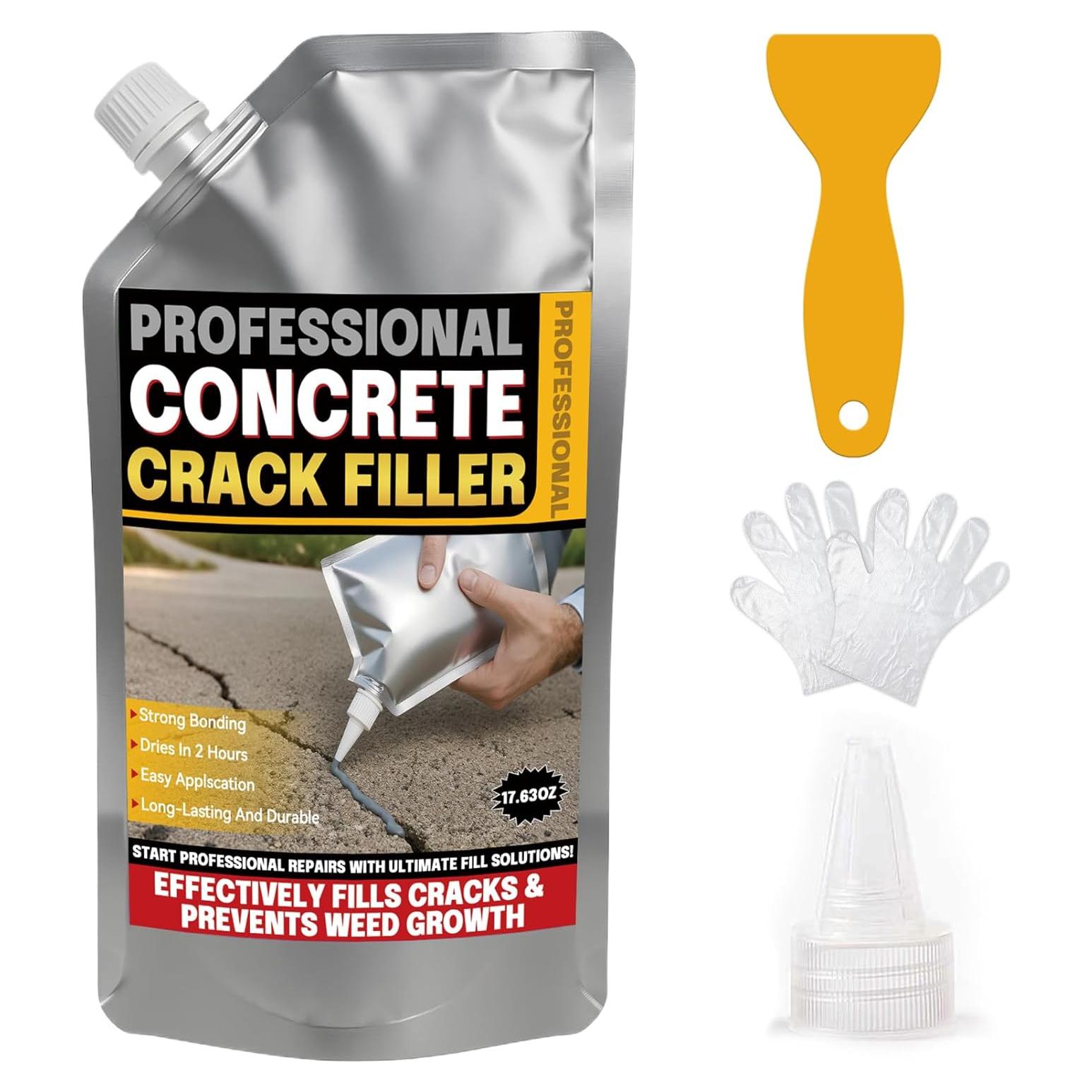 Rellenador de Grietas de Concreto Erigathe 520ml Autonivelante
