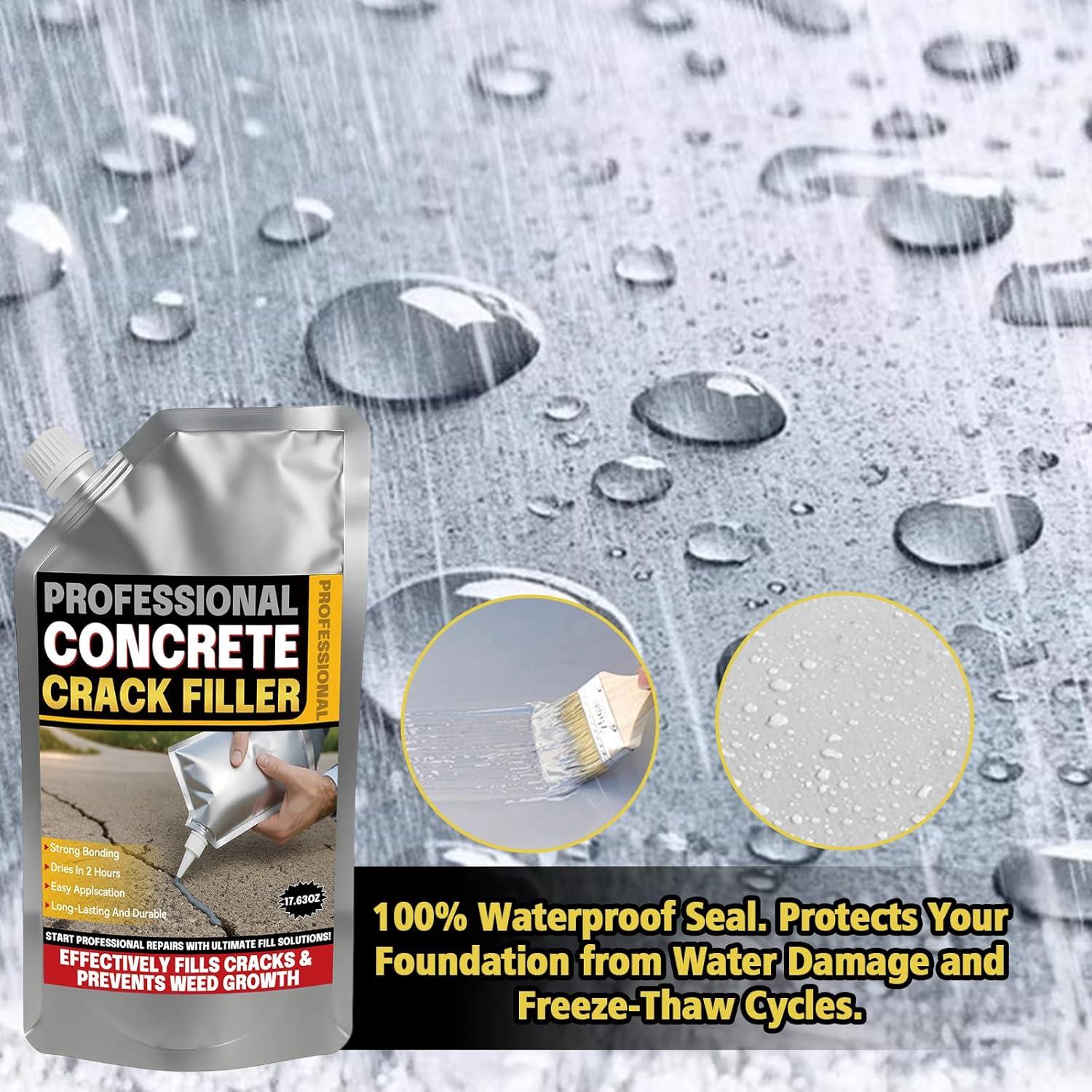 Rellenador de Grietas de Concreto Erigathe 520ml Autonivelante