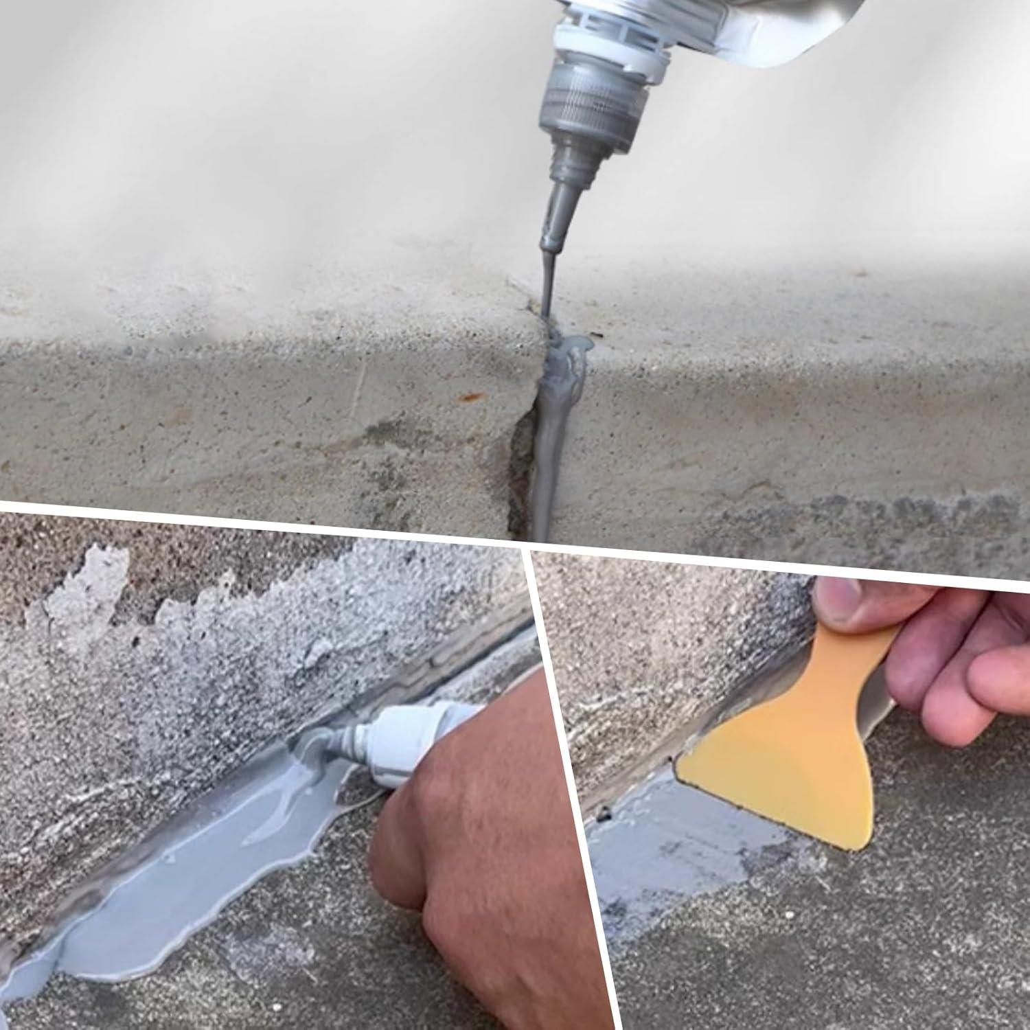 Rellenador de Grietas de Concreto Erigathe 520ml Autonivelante