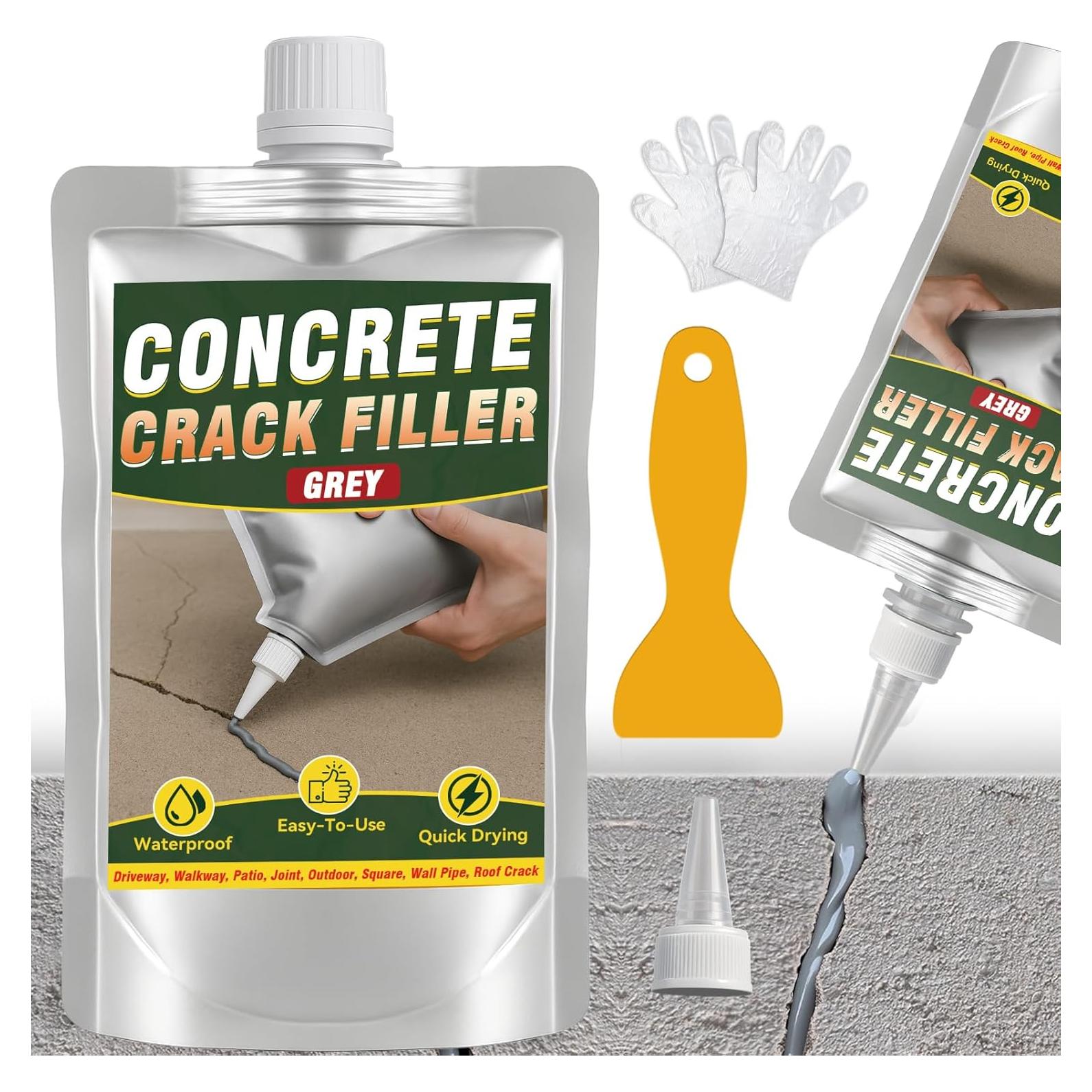 Rellenador de Grietas de Concreto HORSEFISH 218g Autonivelante