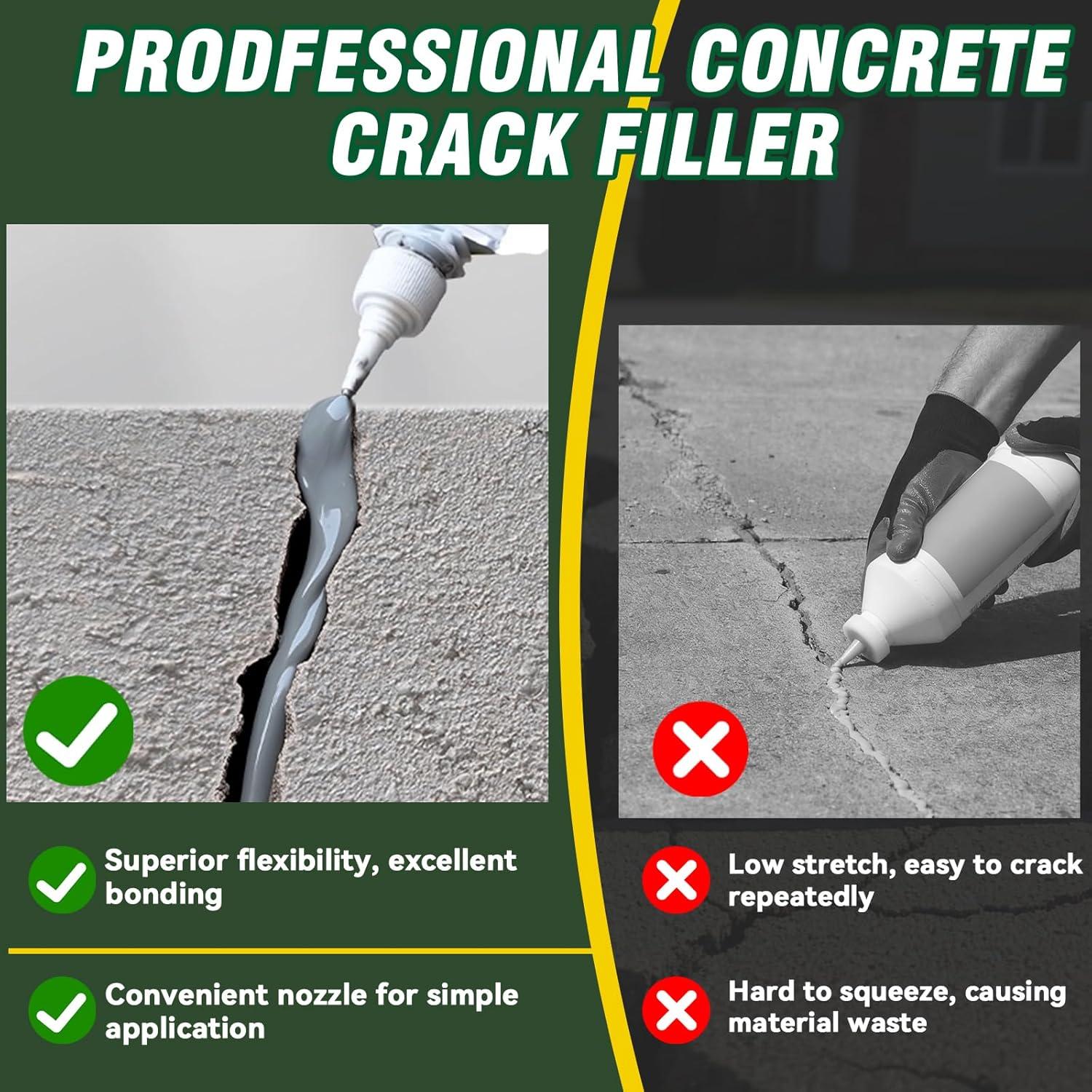 Rellenador de Grietas de Concreto HORSEFISH 218g Autonivelante