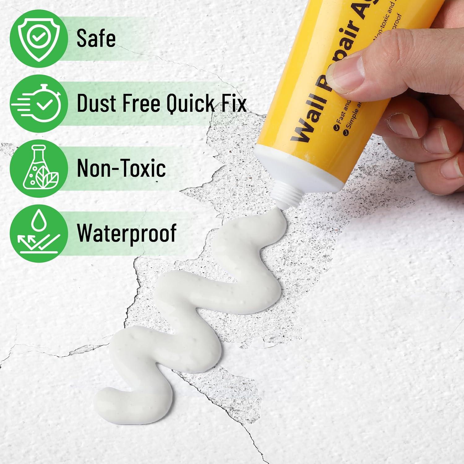 Kit de Reparación de Paneles de Yeso Bates 10 Piezas