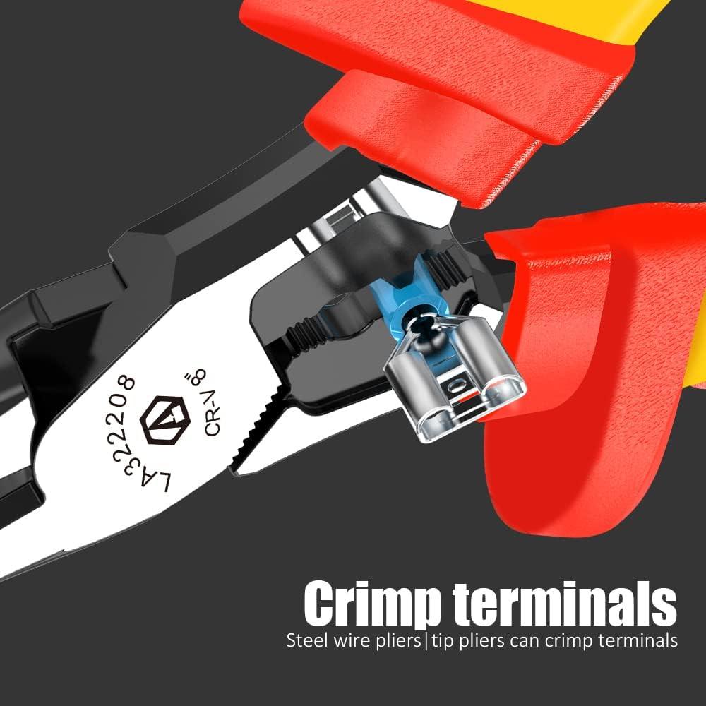 Alicates Multifuncionales Aislados LAOA 1000V 340g