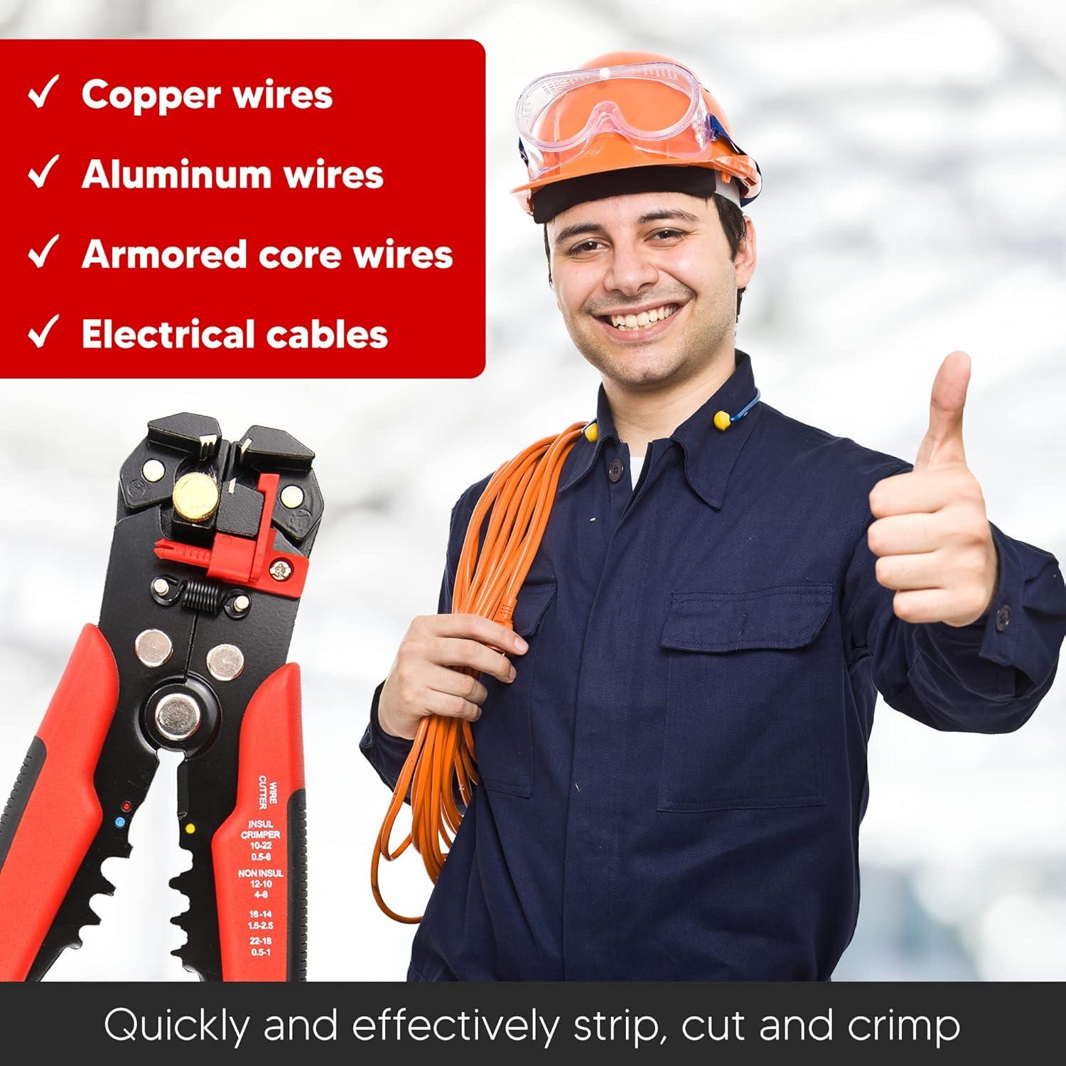 Desforradora Automática de Cables YIYITOOLS XT-1-002 20.32 cm