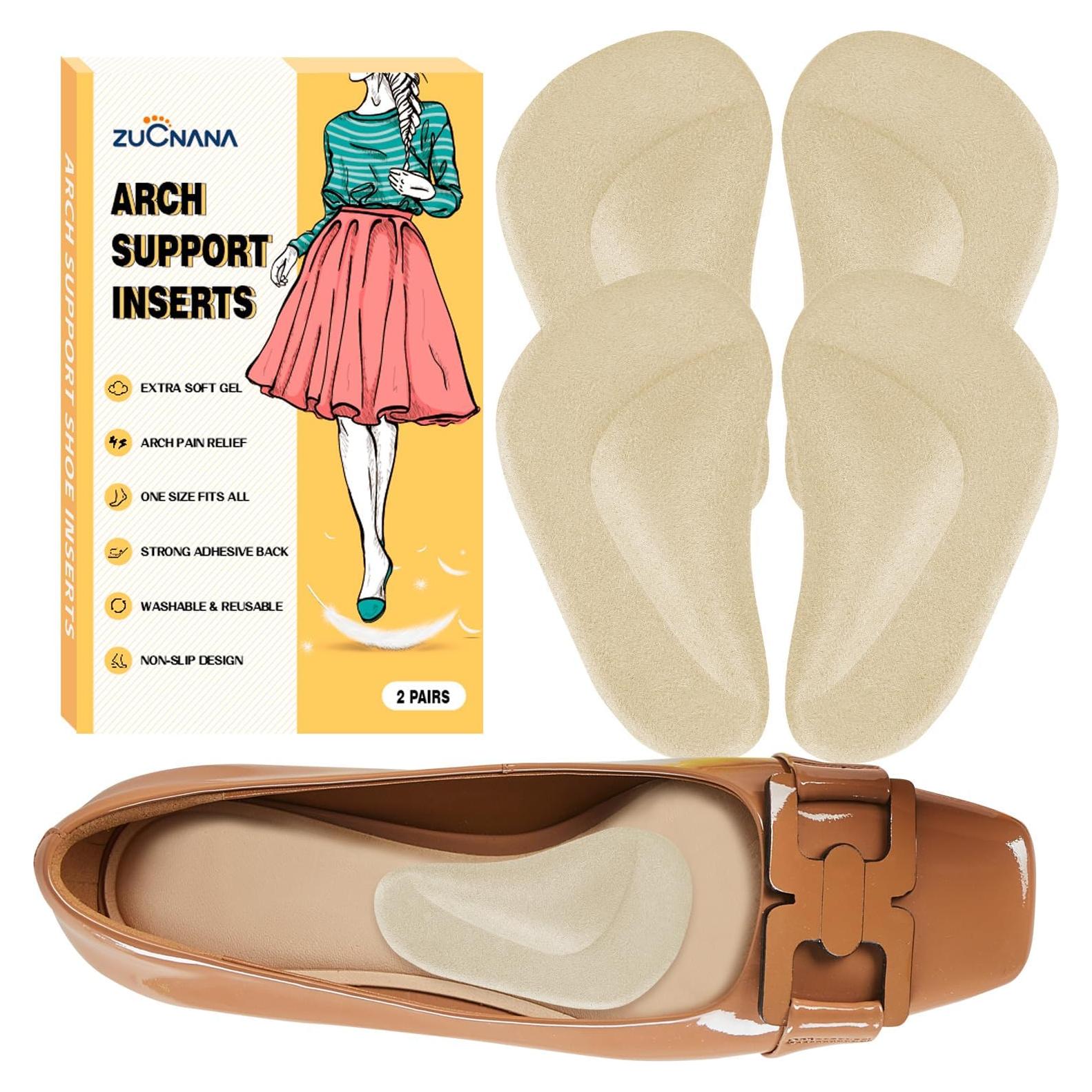 Inserts de Soporte Arqueado BelugaCare - 2 Pares Beige