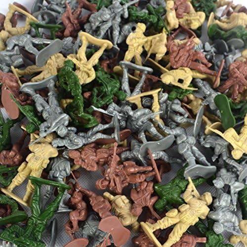 Figuras de Acción Soldados de Plástico Wankko 100 Unidades