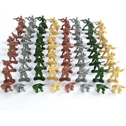 Figuras de Acción Soldados de Plástico Wankko 100 Unidades