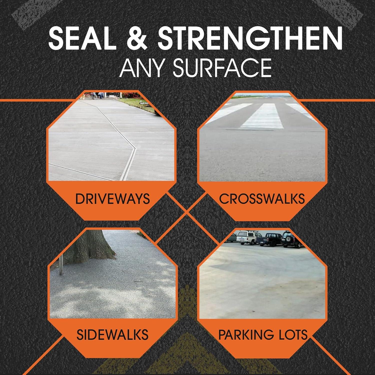 Rellenador de Grietas de Concreto Roklin PolyFlex DS 12 Unidades Gris