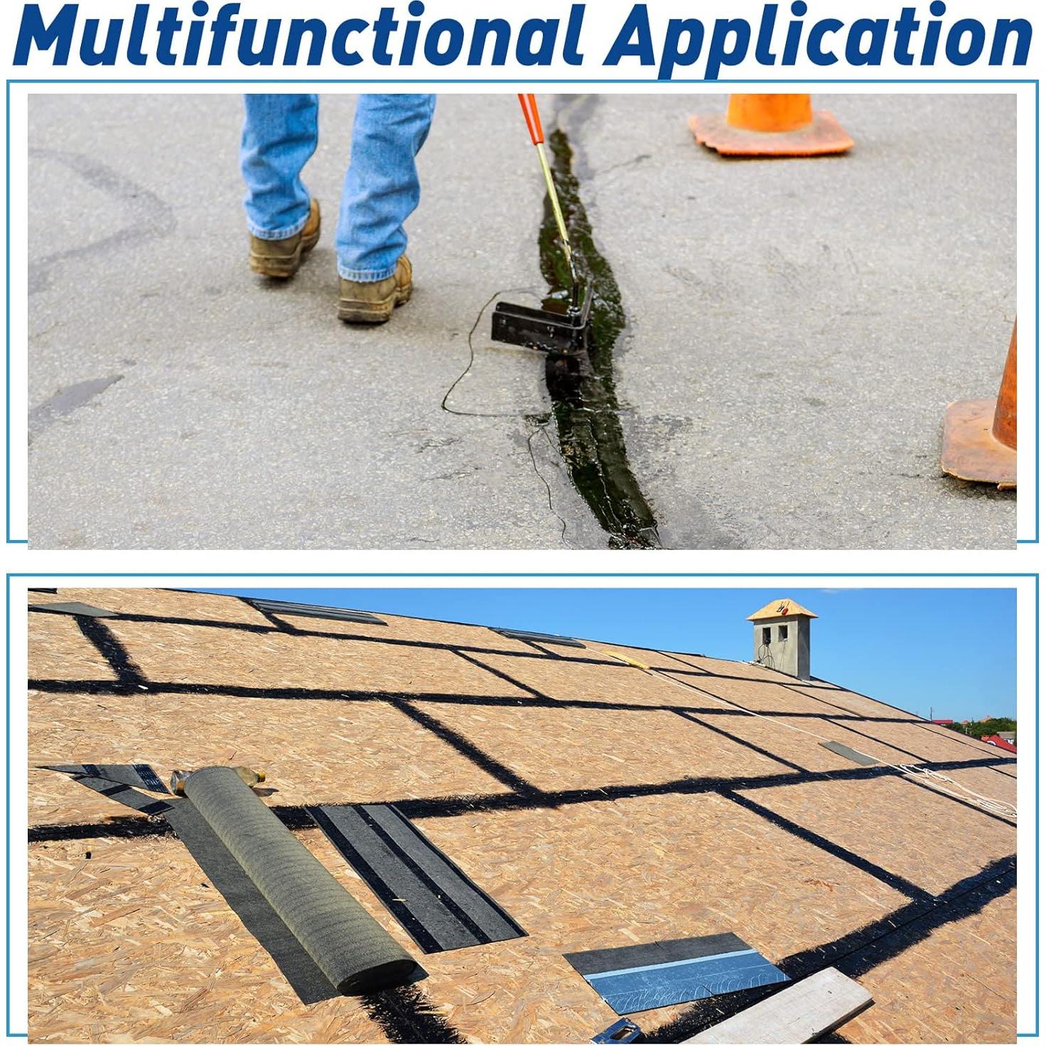 Cinta de Asfalto Fabbay 15.24 m Autoadhesiva 1.2/2/4 pulgadas