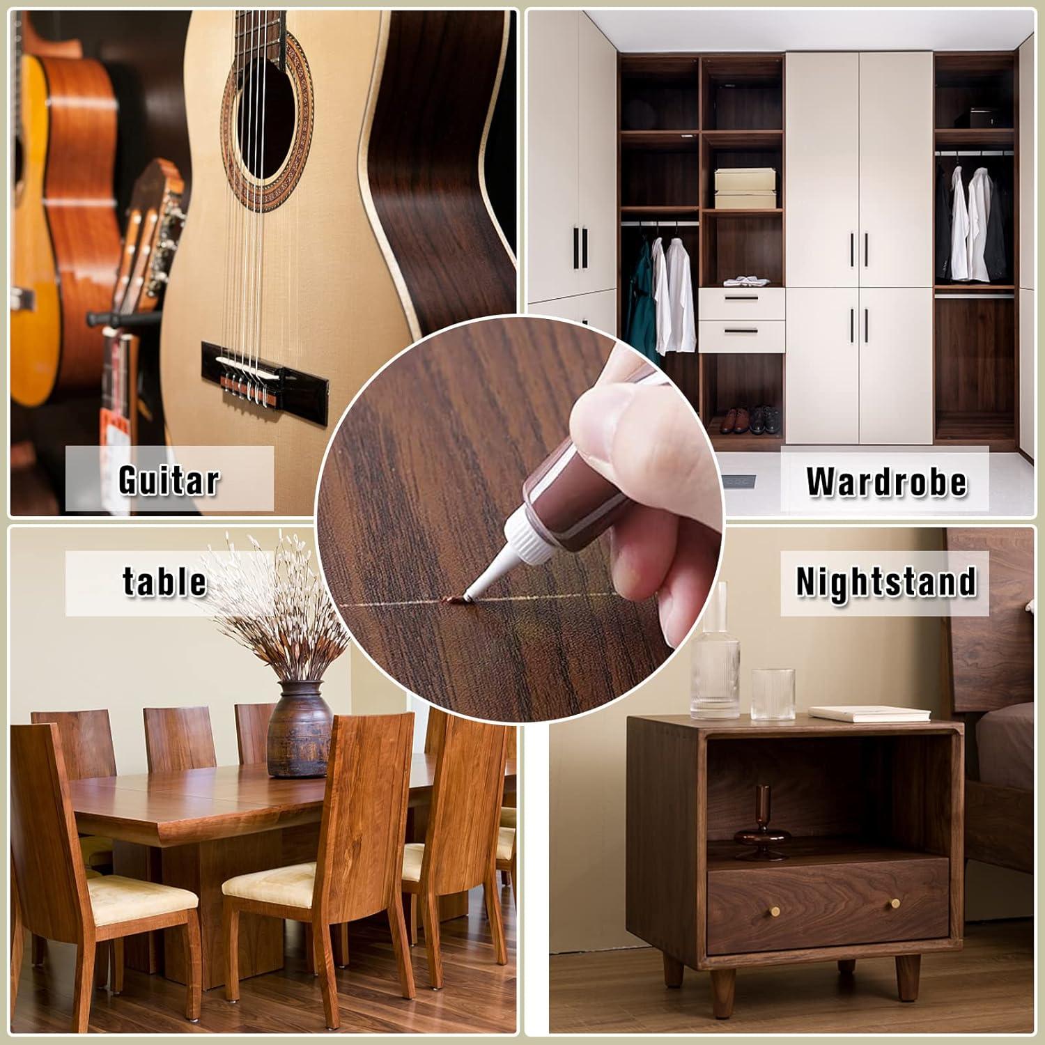 Kit de Reparación de Madera DAIXISM 20 Colores para Muebles