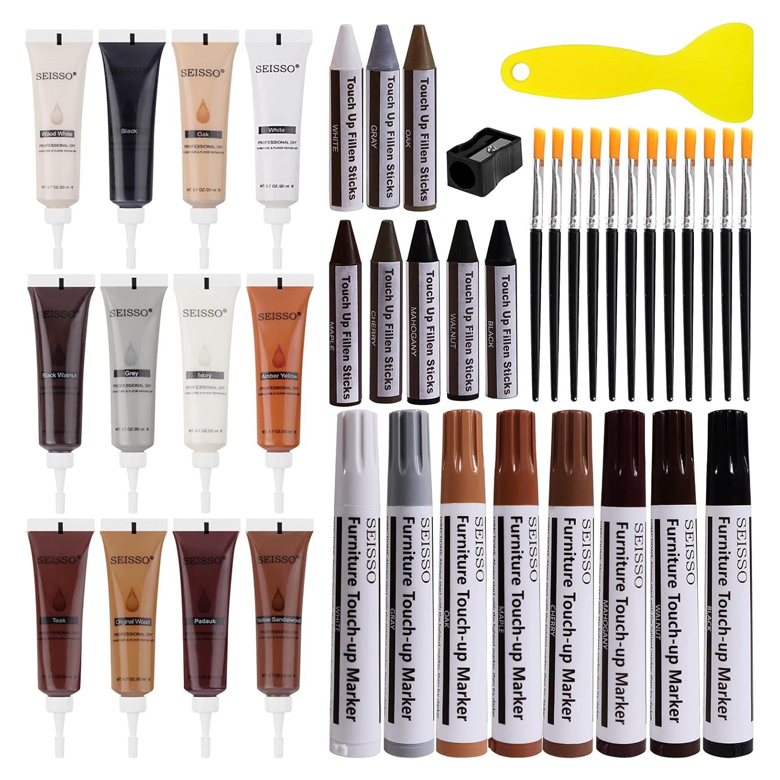 Kit de Reparación de Muebles de Madera SEISSO 42 Piezas