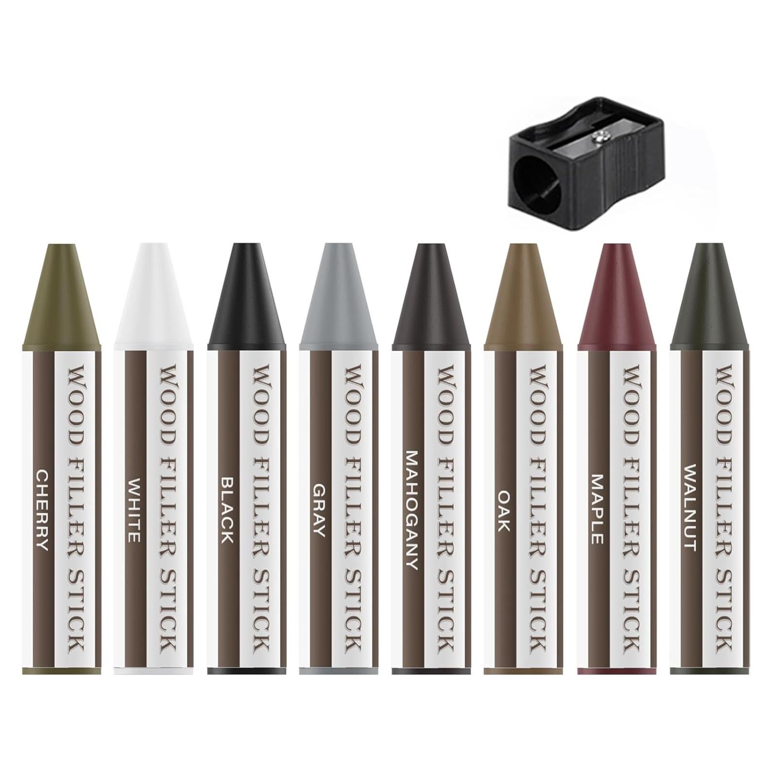 Palitos de Relleno de Madera DEWEL 8 Colores para Reparación