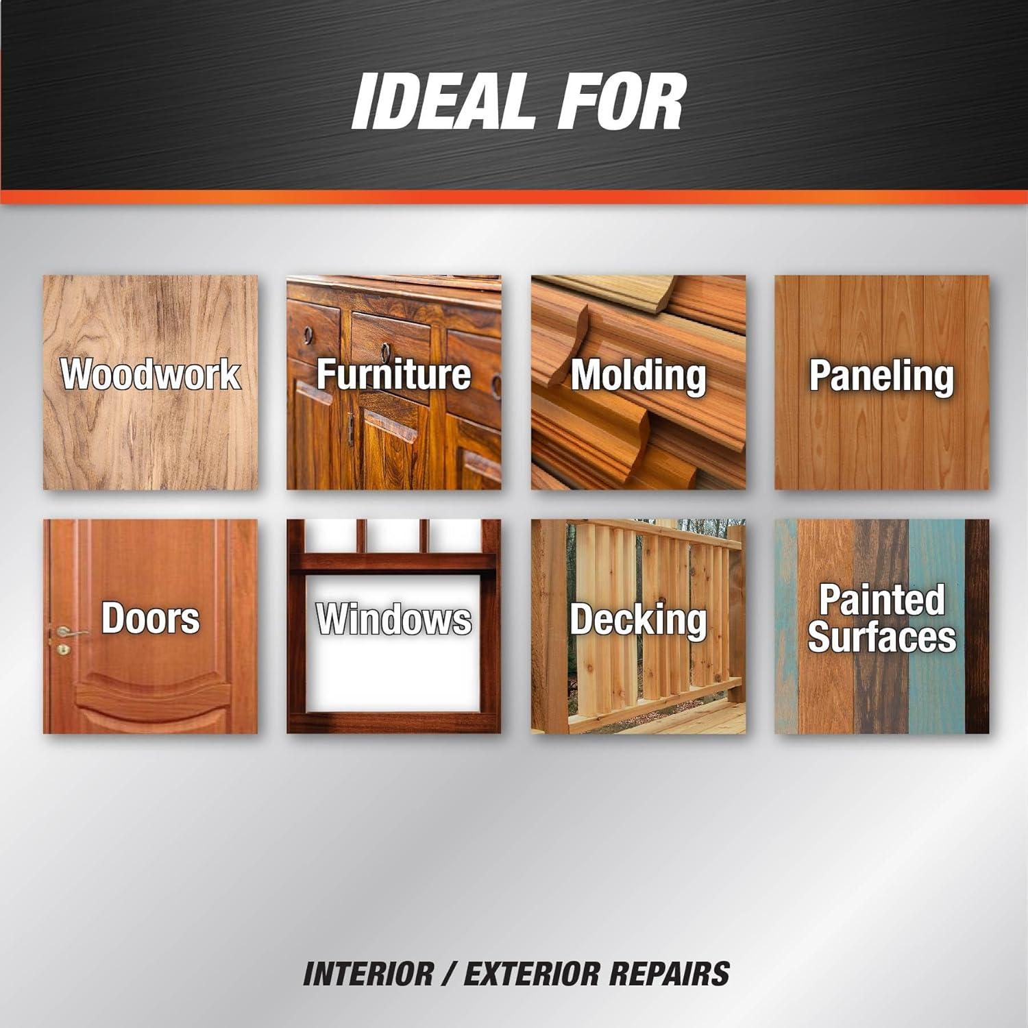 Relleno de Madera Plástica DAP-X DryDex 8 Oz Natural