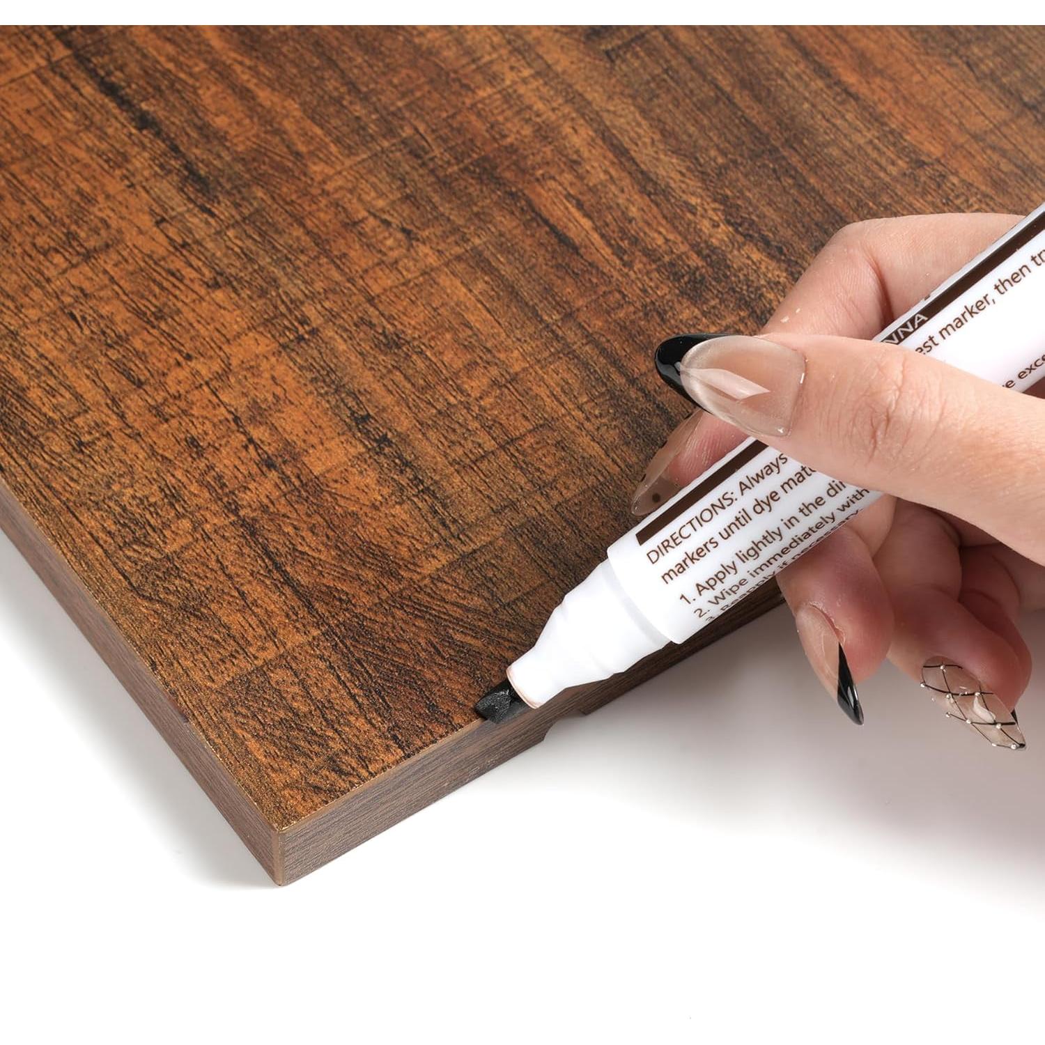 Kit de Reparación de Madera DEWEL 10 Marcadores y 2 Masillas