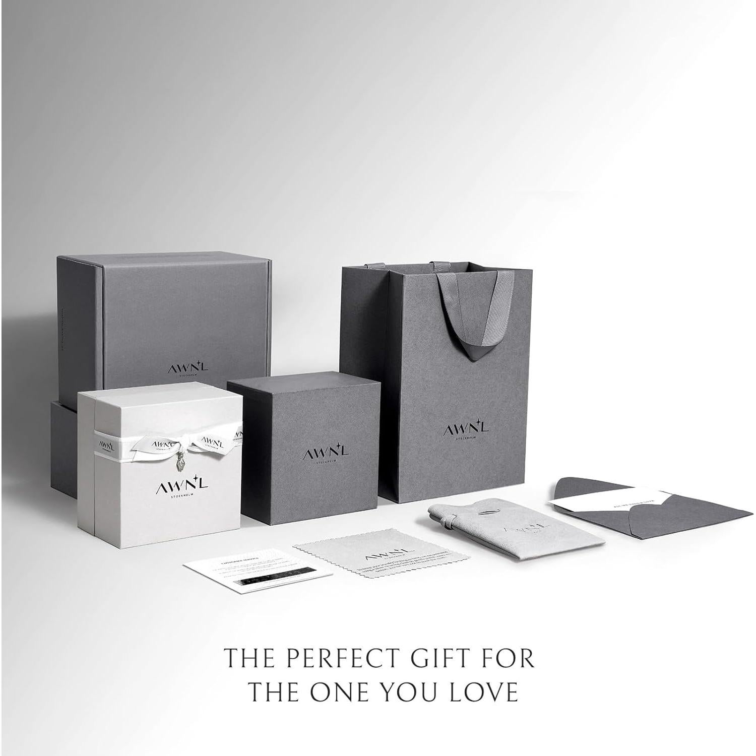 Pulsera de cuentas para hombres AWNL con runas en plata esterlina