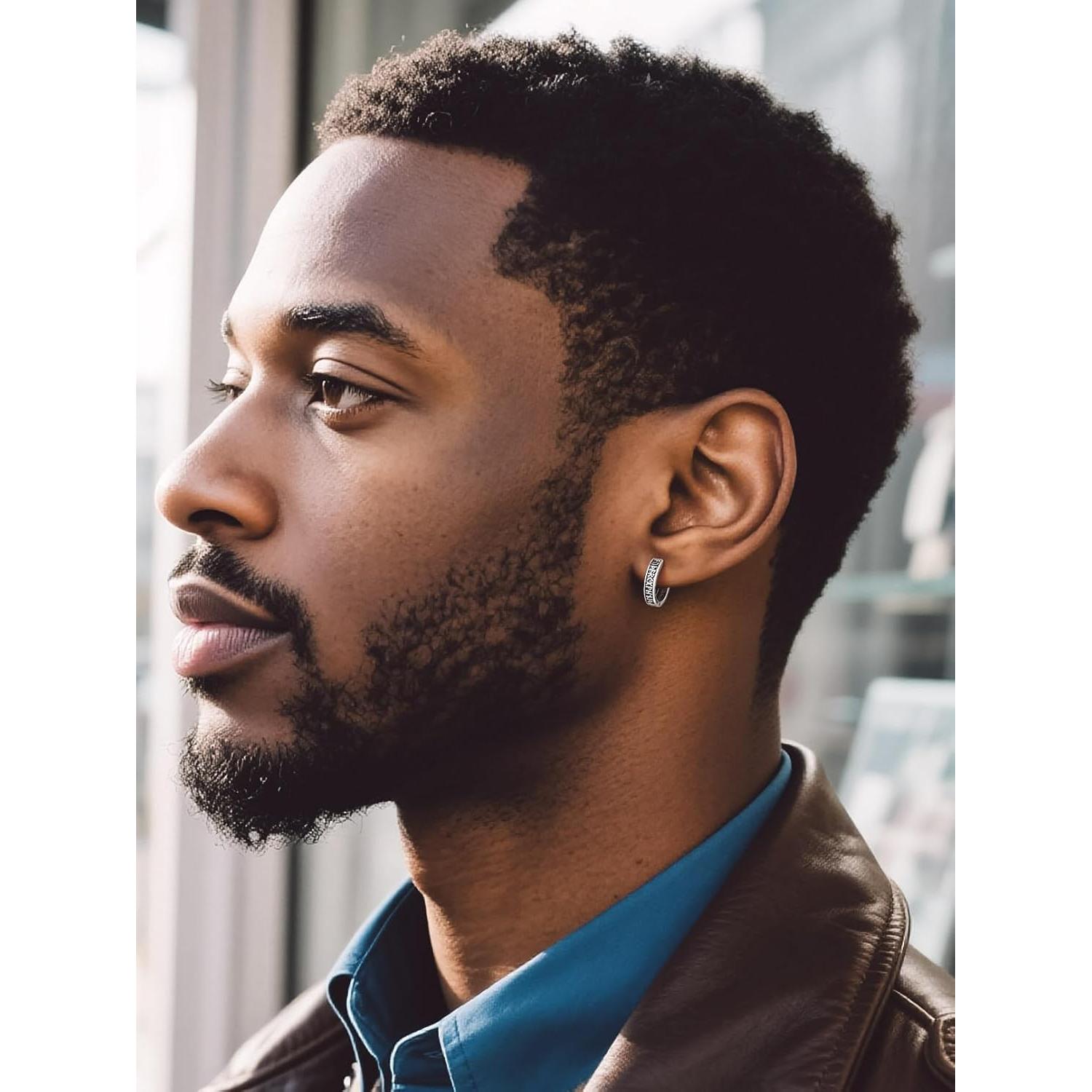 Pendientes Huggie de Plata 925 Bandmax 10mm Hipoalergénicos