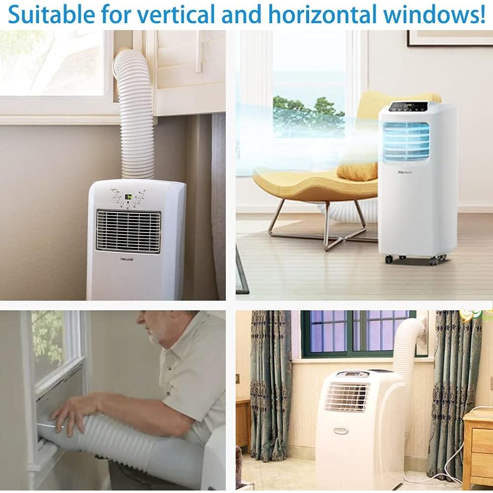 Kit de Ventilación A/C Portátil Kxuhivc 15 cm 150 cm Ajustable