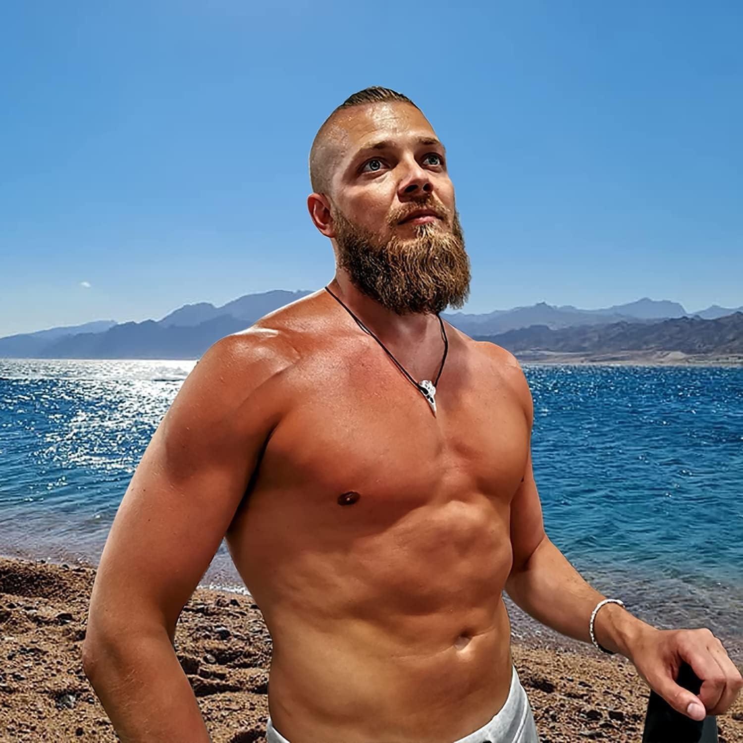 Collar de Calavera de Cuervo Vegvisir en Plata 925 - Joyería Nórdica