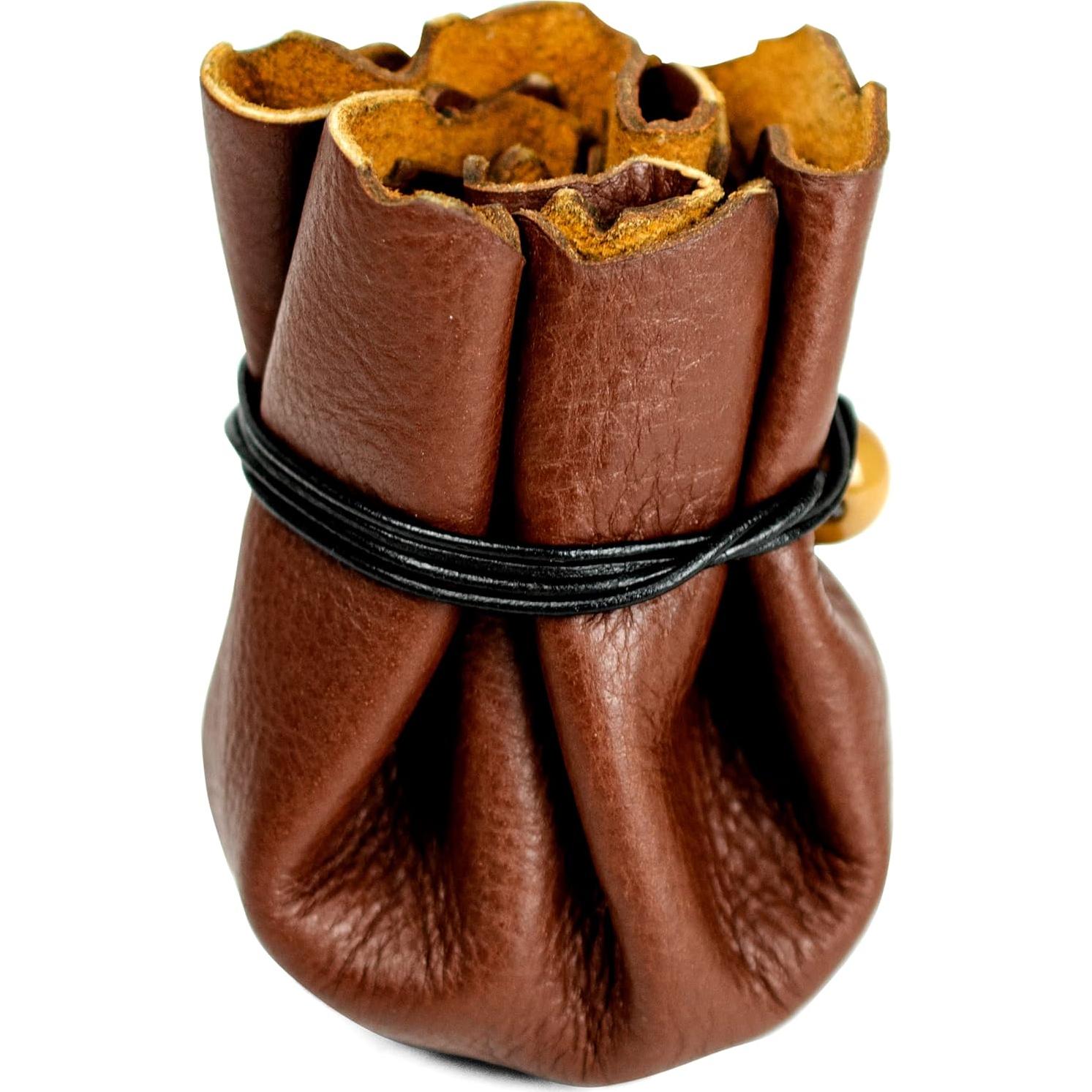 Juego de Runas Vikingas de Hueso con Tapete de Cuero Premium