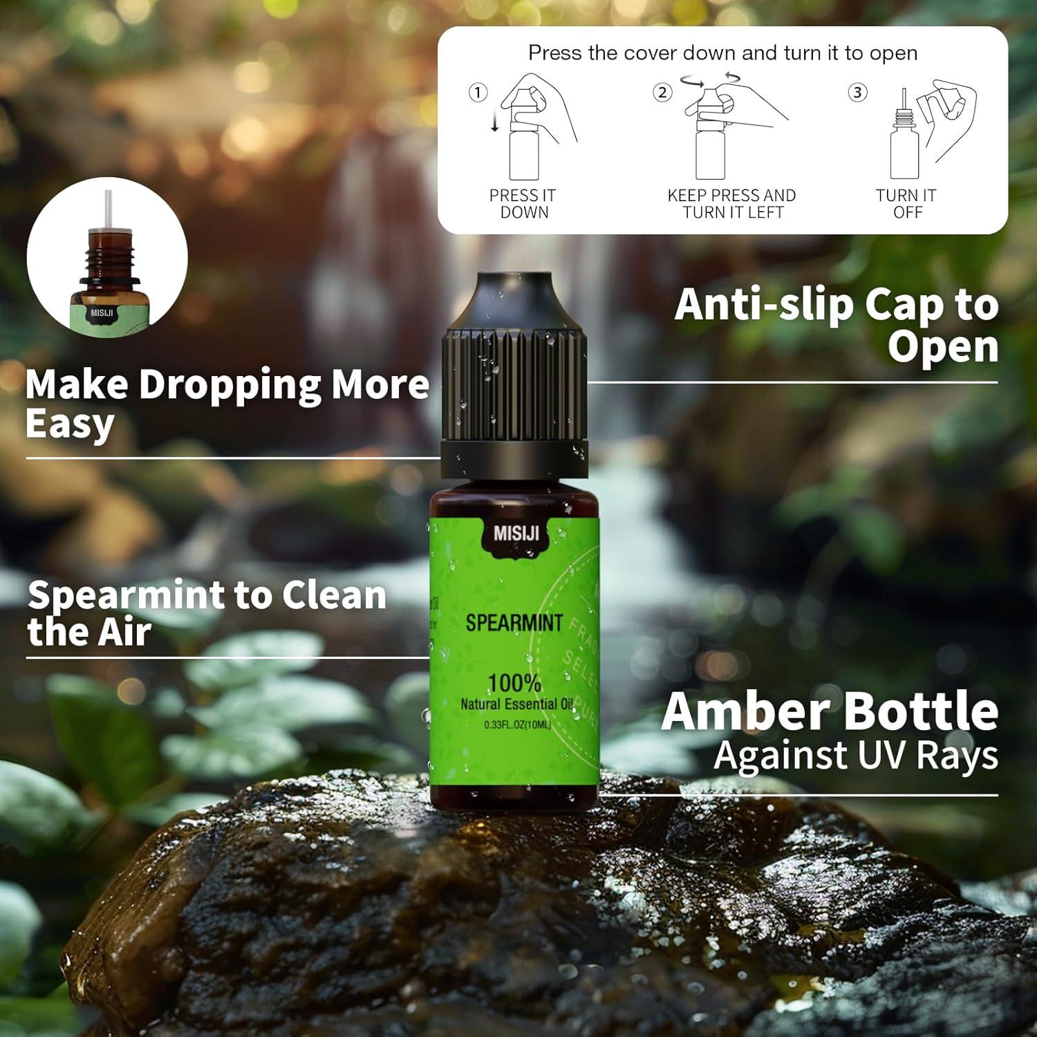 Set de Aceites Esenciales MISIJI 10 Aromas para Difusor