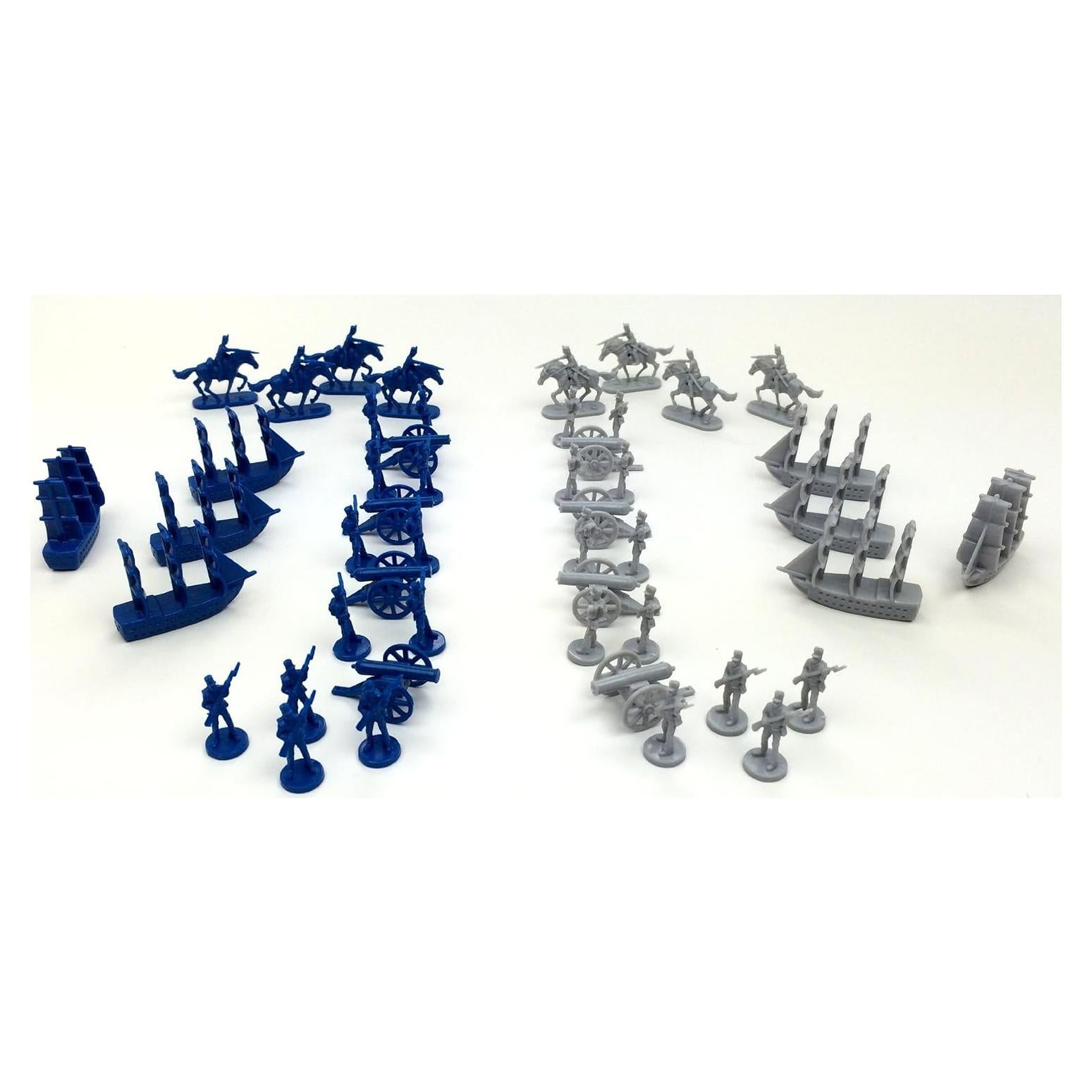 Soldados de Juguete Guerra Civil Morrison 48 Piezas