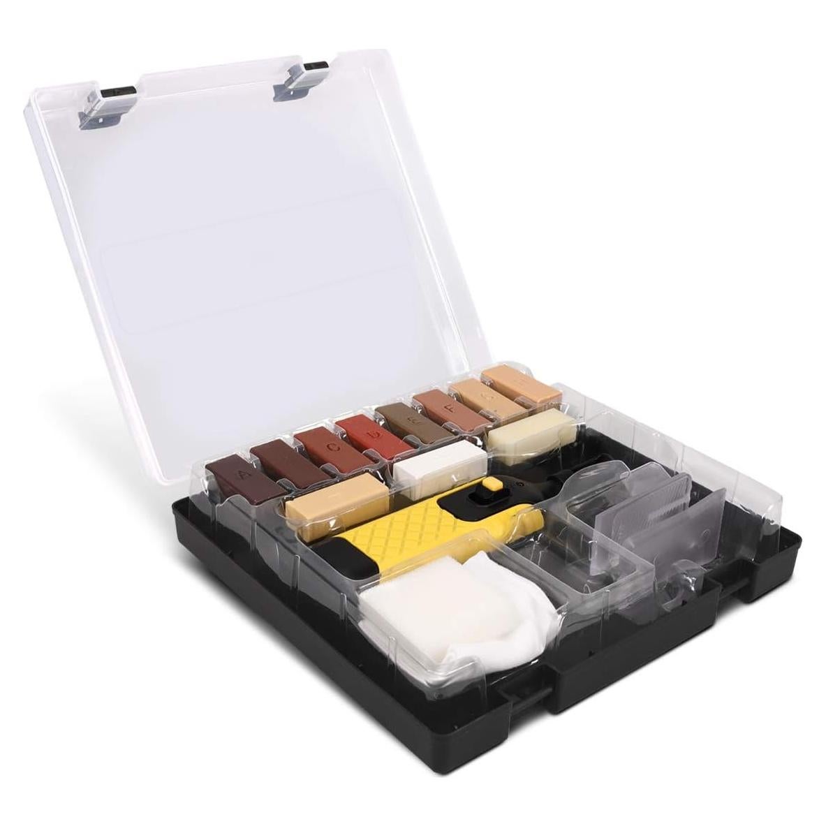 Kit de Reparación de Suelos de Madera Navaris - 11 Barras de Cera