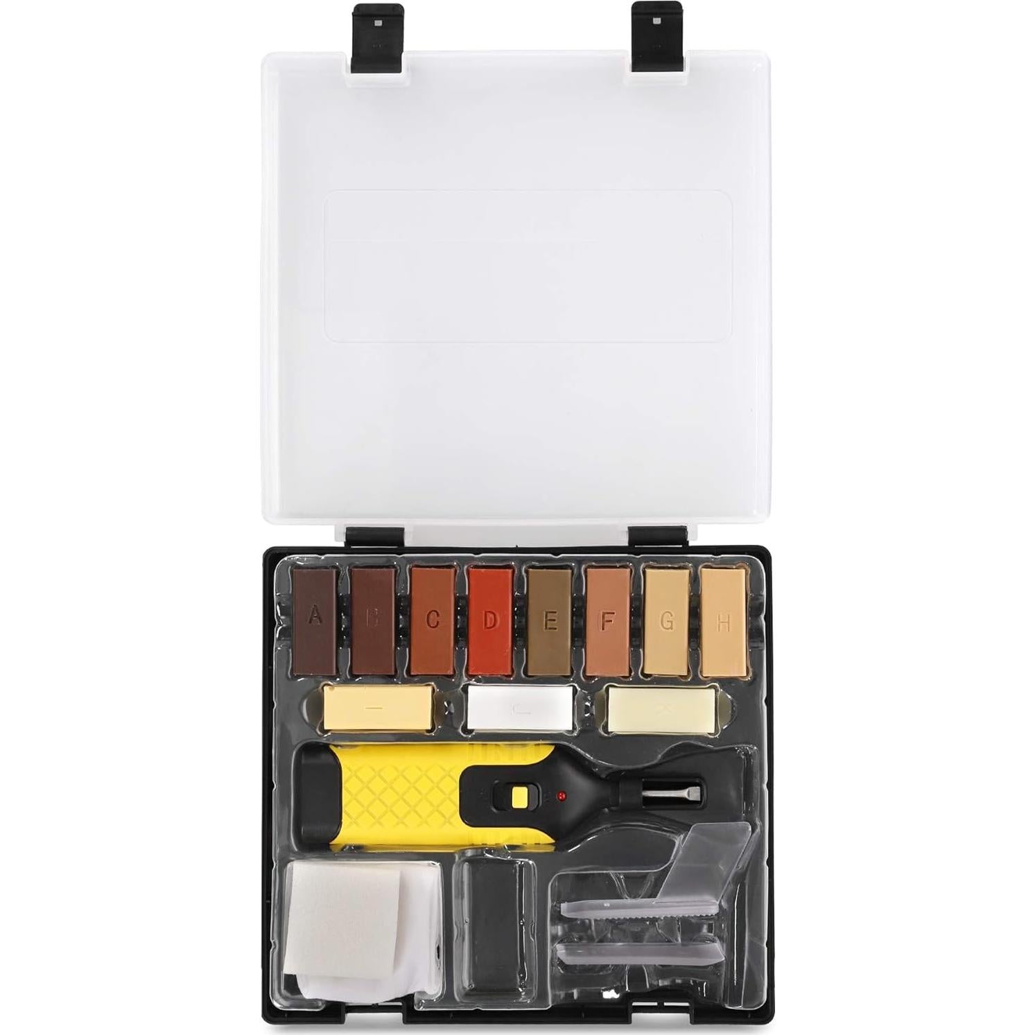 Kit de Reparación de Suelos de Madera Navaris - 11 Barras de Cera