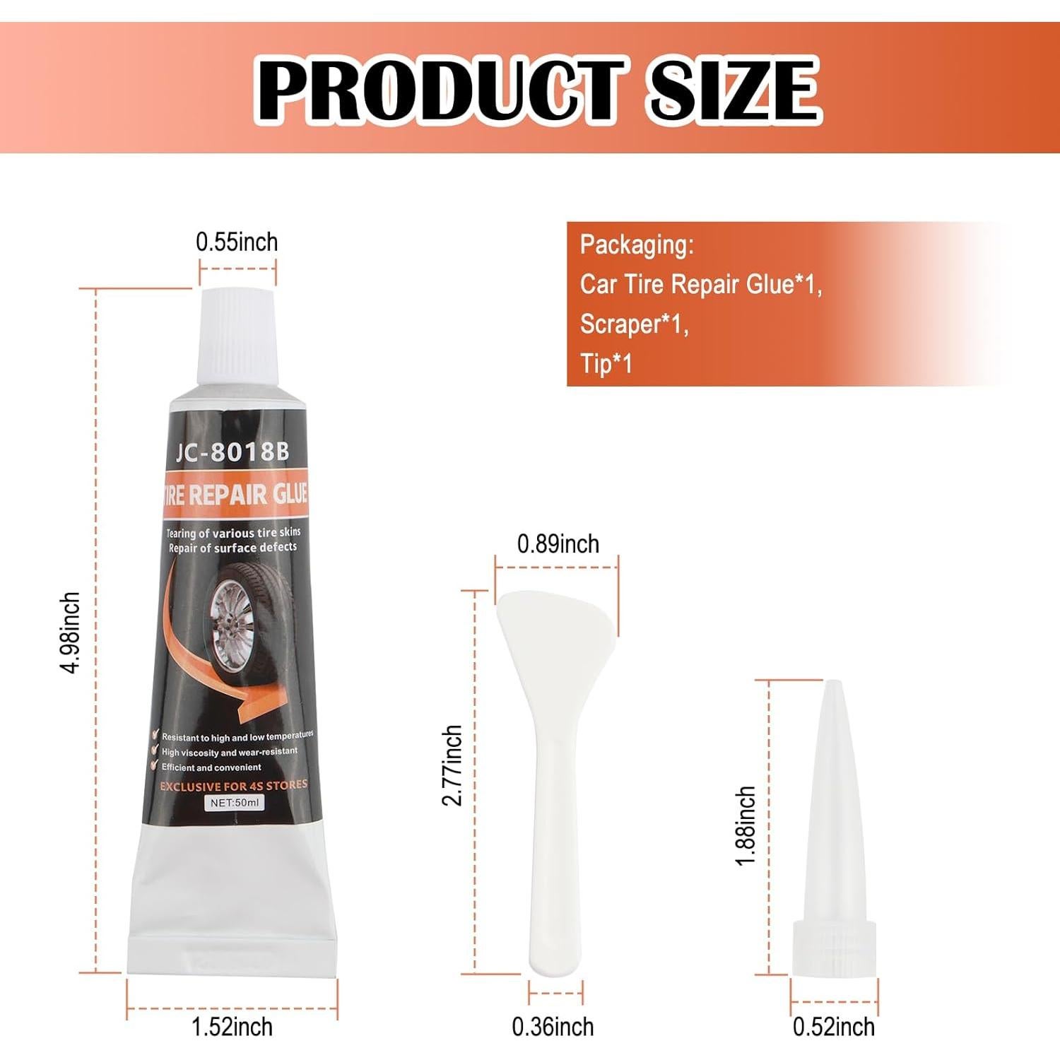 Pegamento Figpade para Reparar Neumáticos de Coche 50ml