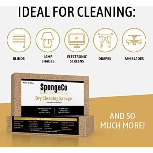 Esponja de Borrado SpongeCo - Limpieza en Seco 2 Paquete