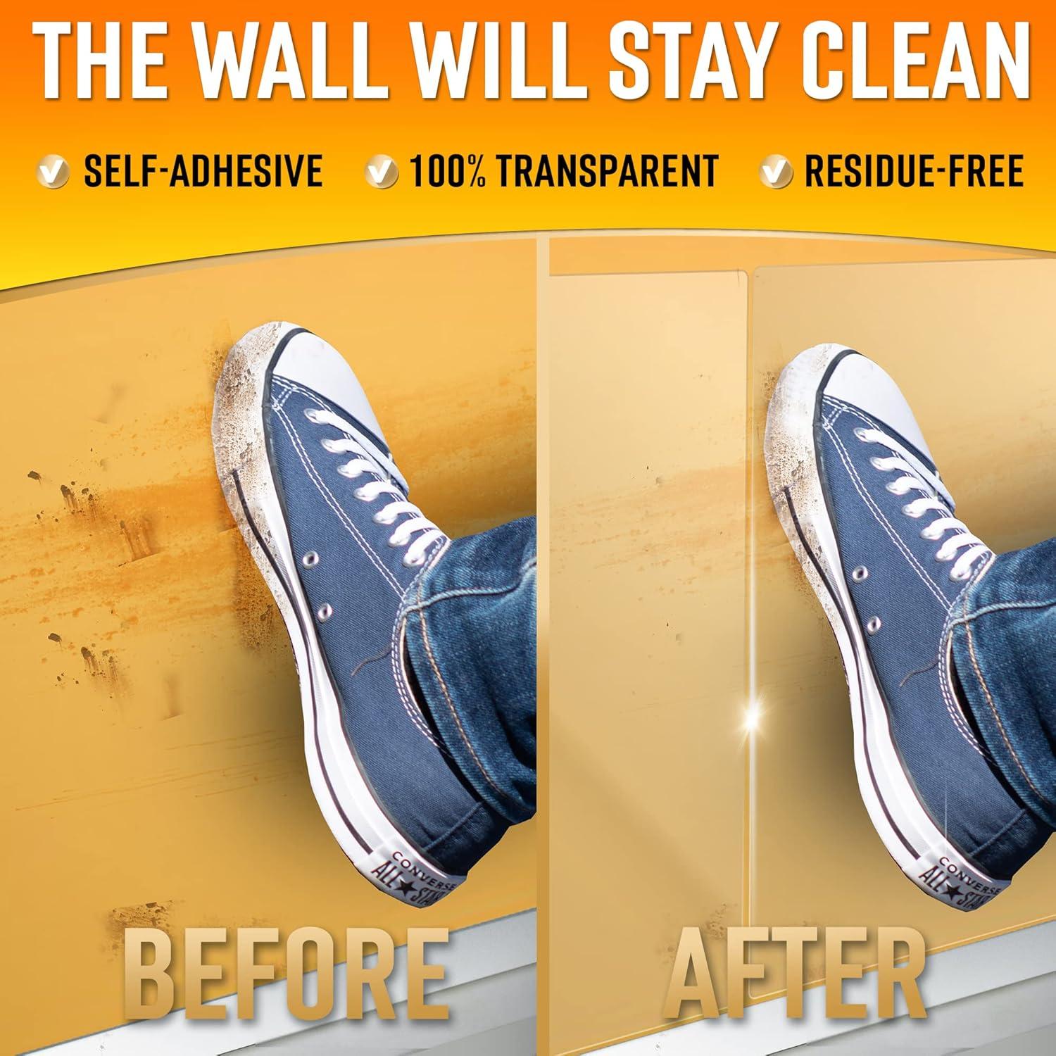 Protectores de Pared Transparentes Primens - 7 Hojas 43x30 cm