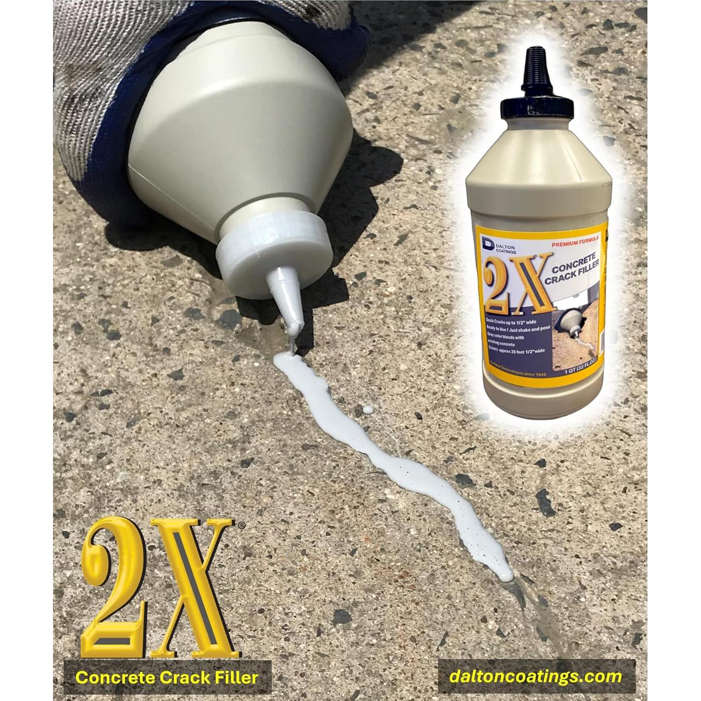 Sellador de Grietas de Concreto Dalton 1QT Autonivelante