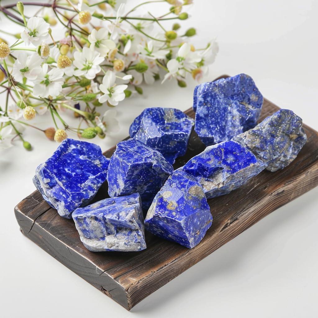Cristales de Lapislázuli Crudo 0.91 kg Luckeeper para Meditación