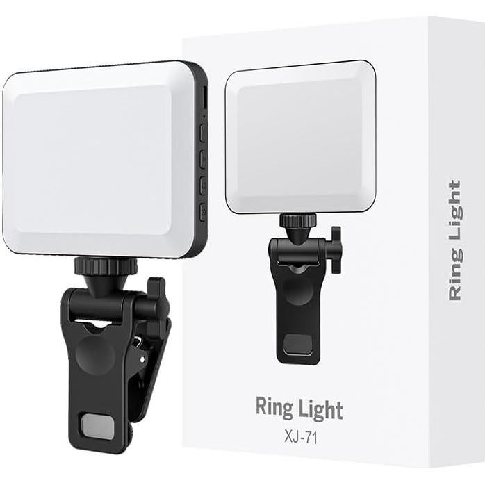 Luz de Selfie Recargable XINBAOHONG Clip para Teléfono
