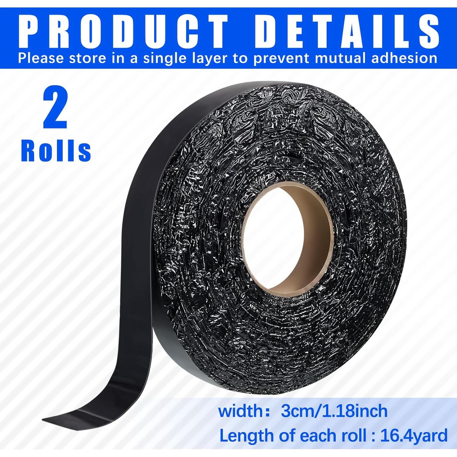 Cinta de Relleno de Grietas de Asfalto Fabbay 2 Rollos 15.24m