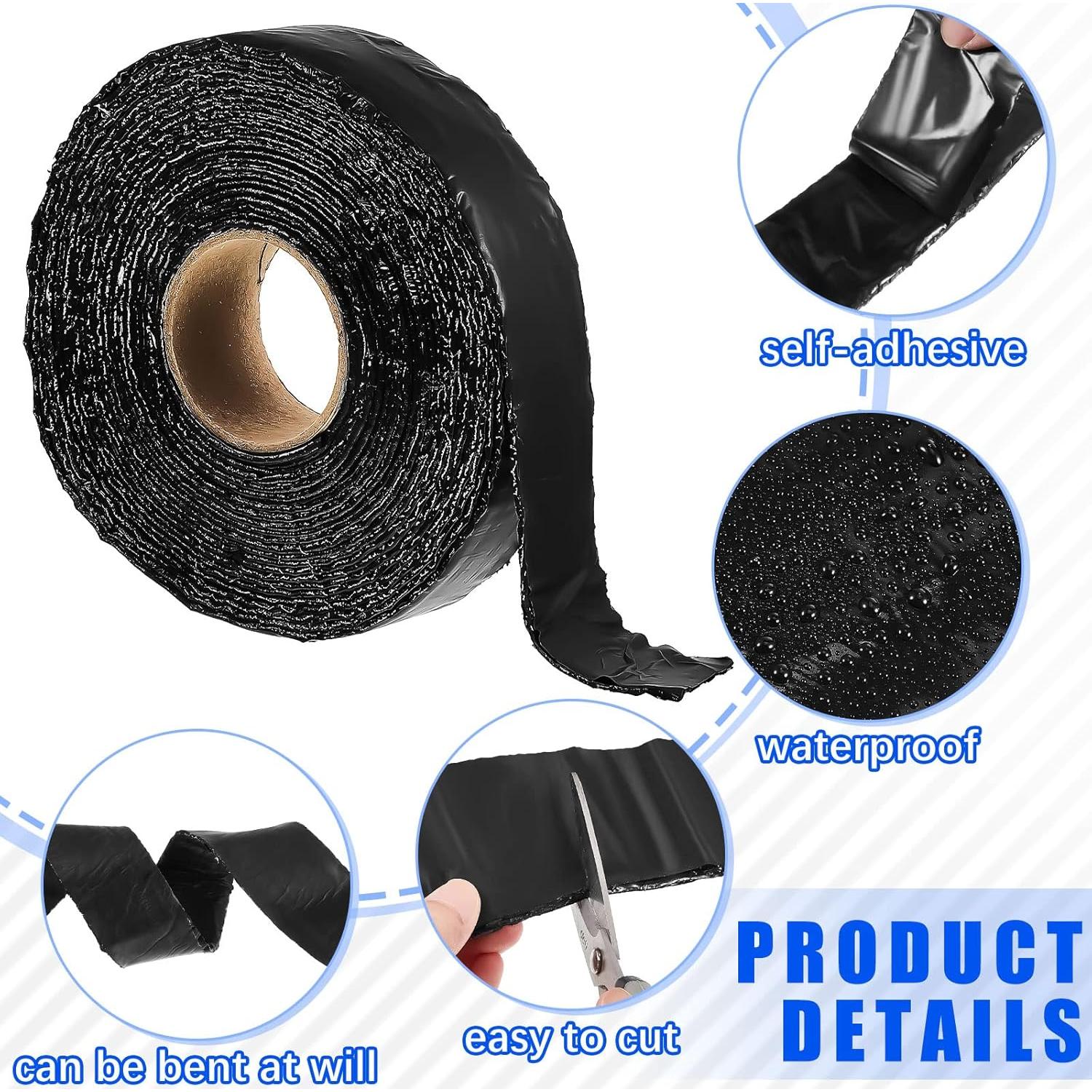 Cinta de Relleno de Grietas de Asfalto Fabbay 2 Rollos 15.24m