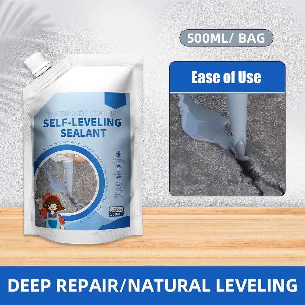 Rellenador de Grietas de Concreto Genérico 500ml Impermeable