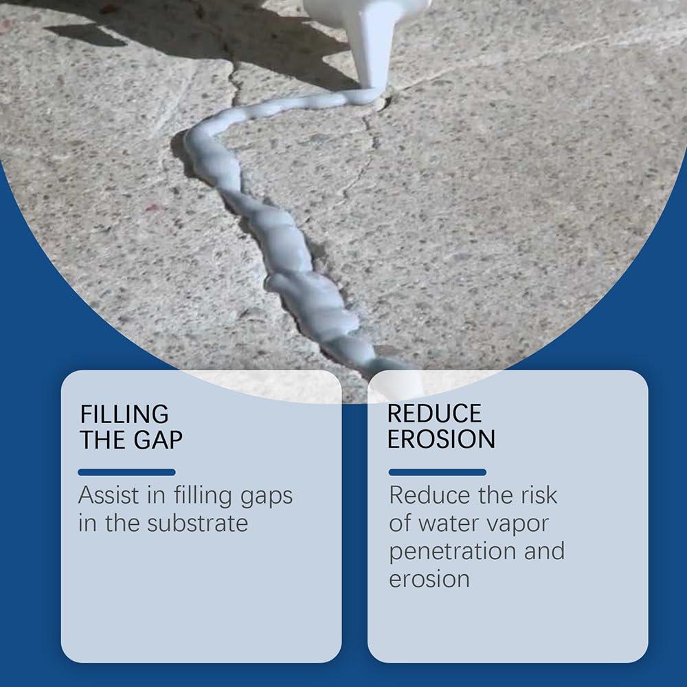 Rellenador de Grietas de Concreto Genérico 500ml Impermeable