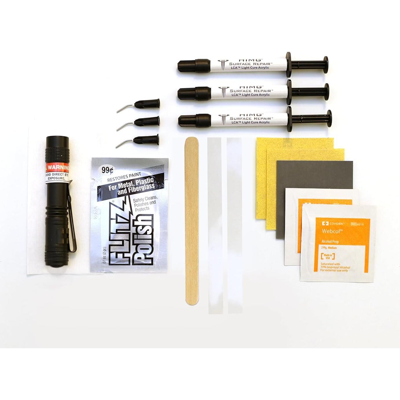 Kit de Reparación de Superficies HIMG - Cuarzo, Granito, Mármol