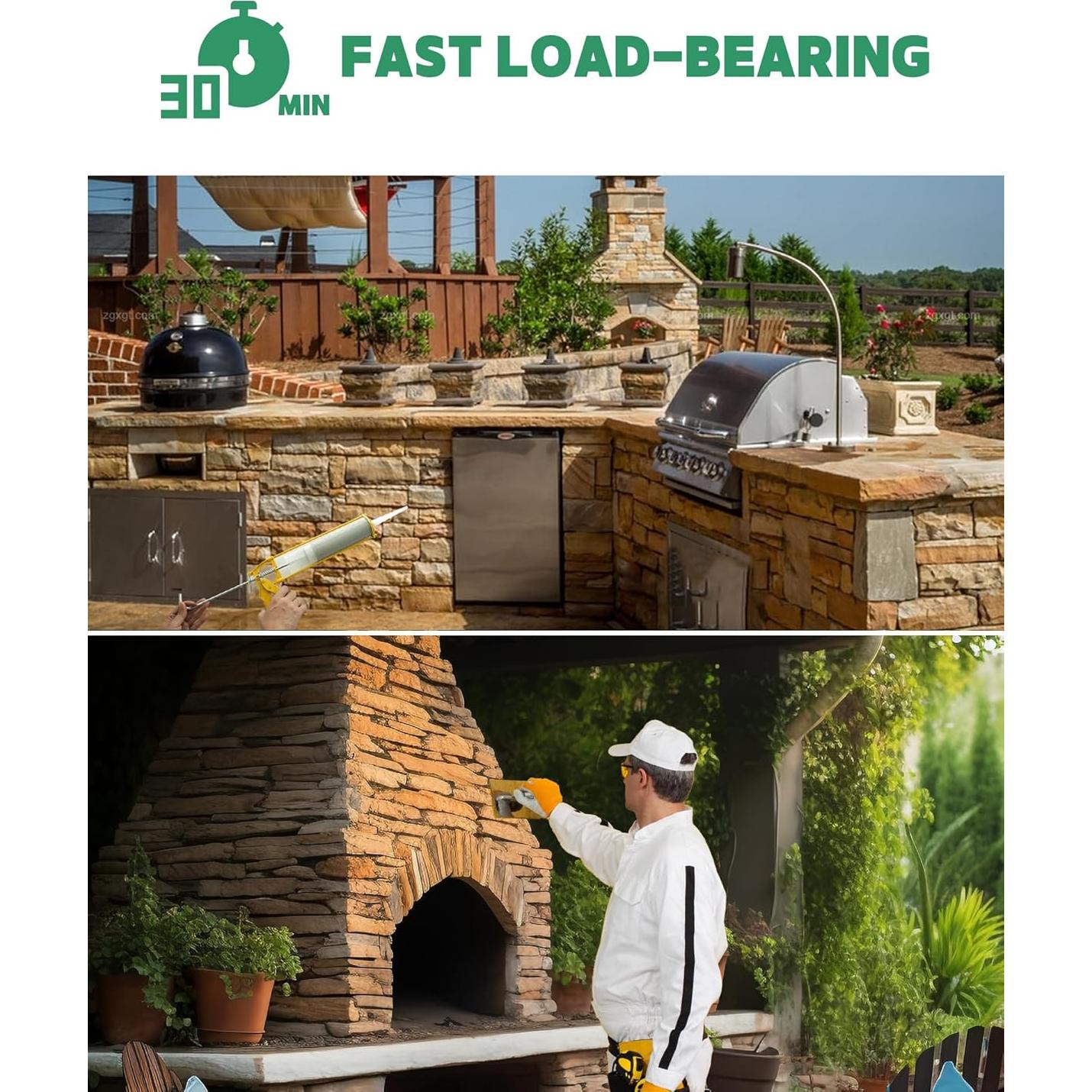 Cemento Refractario Housebond 300 g para Reparación de Hornos