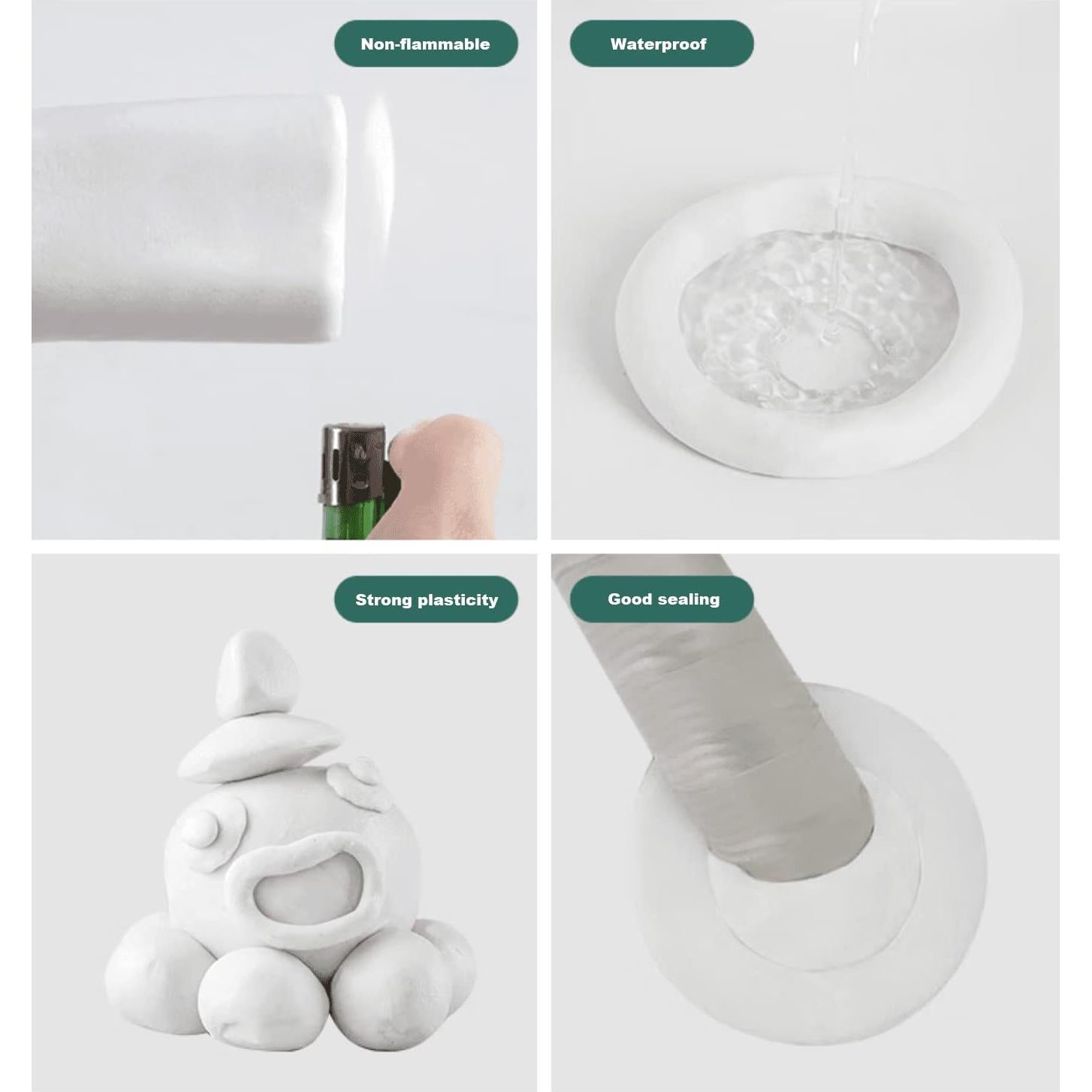 Mortero Sellador Impermeable Blue Wharf 230g para Paredes