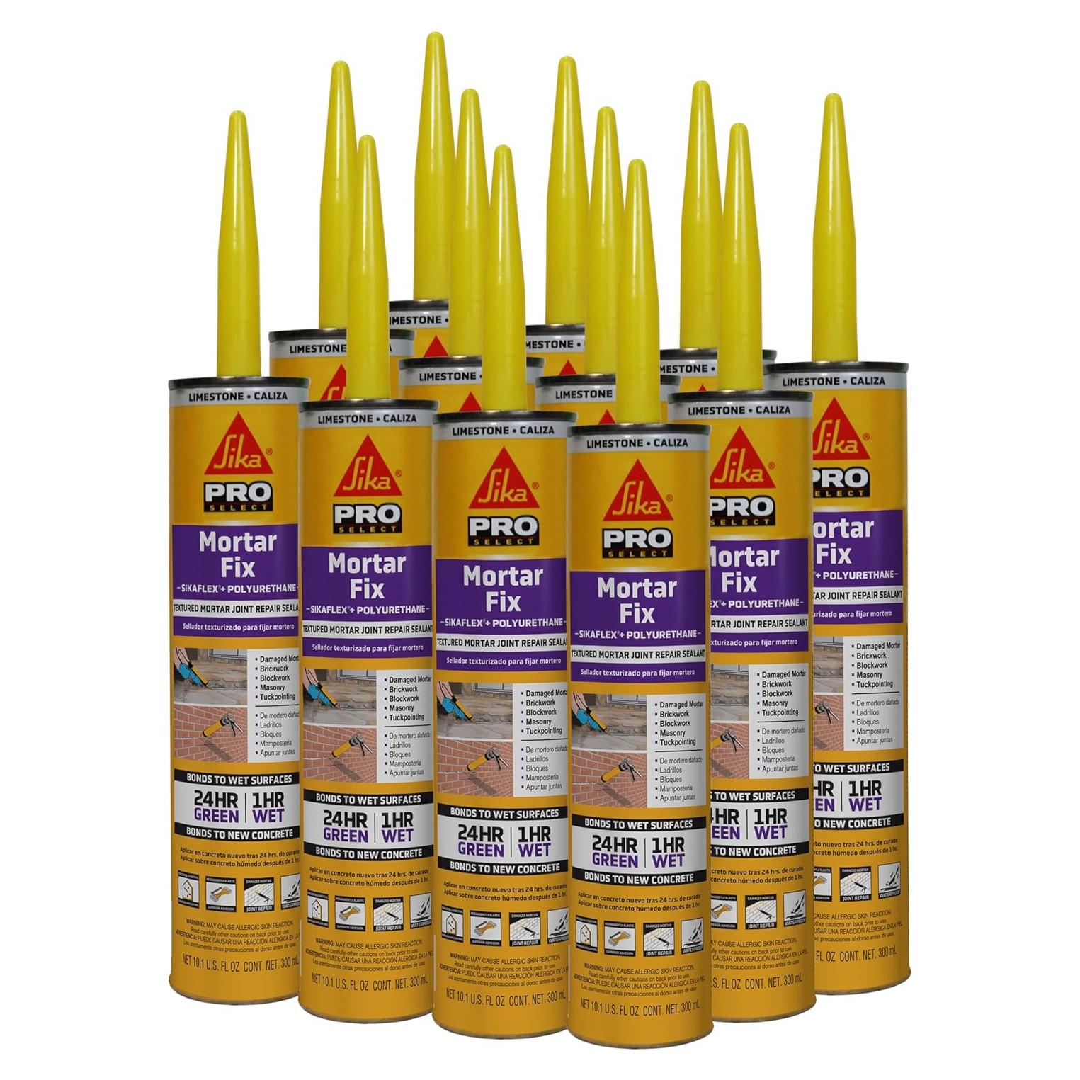 Sellador de Mortero Sikaflex 10.1 oz - Poliuretano Texturizado